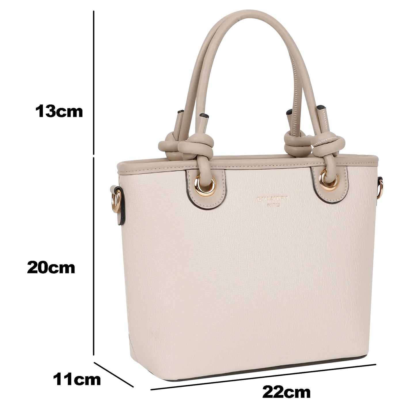 Sac Fourre-Tout Élégant à Bandoulière La Flottée Taupe