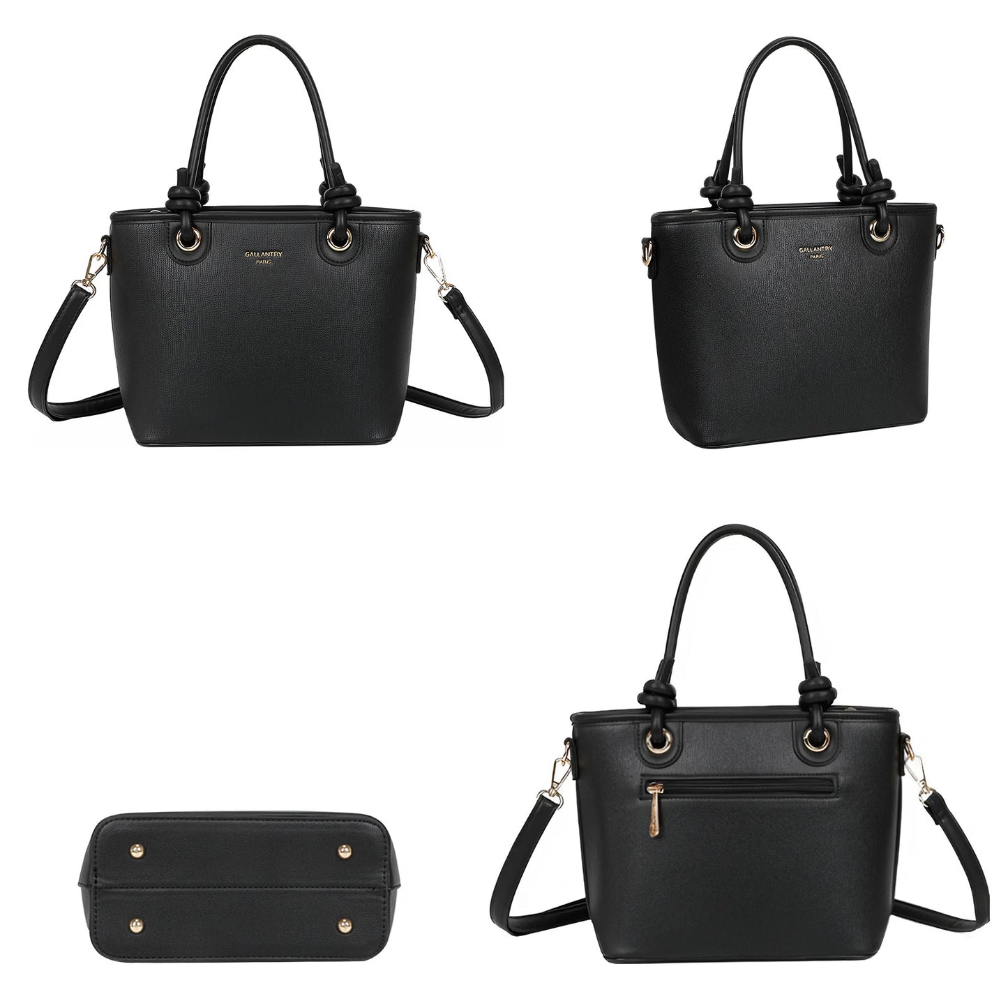 Sac Fourre-Tout Élégant à Bandoulière La Flottée Noir