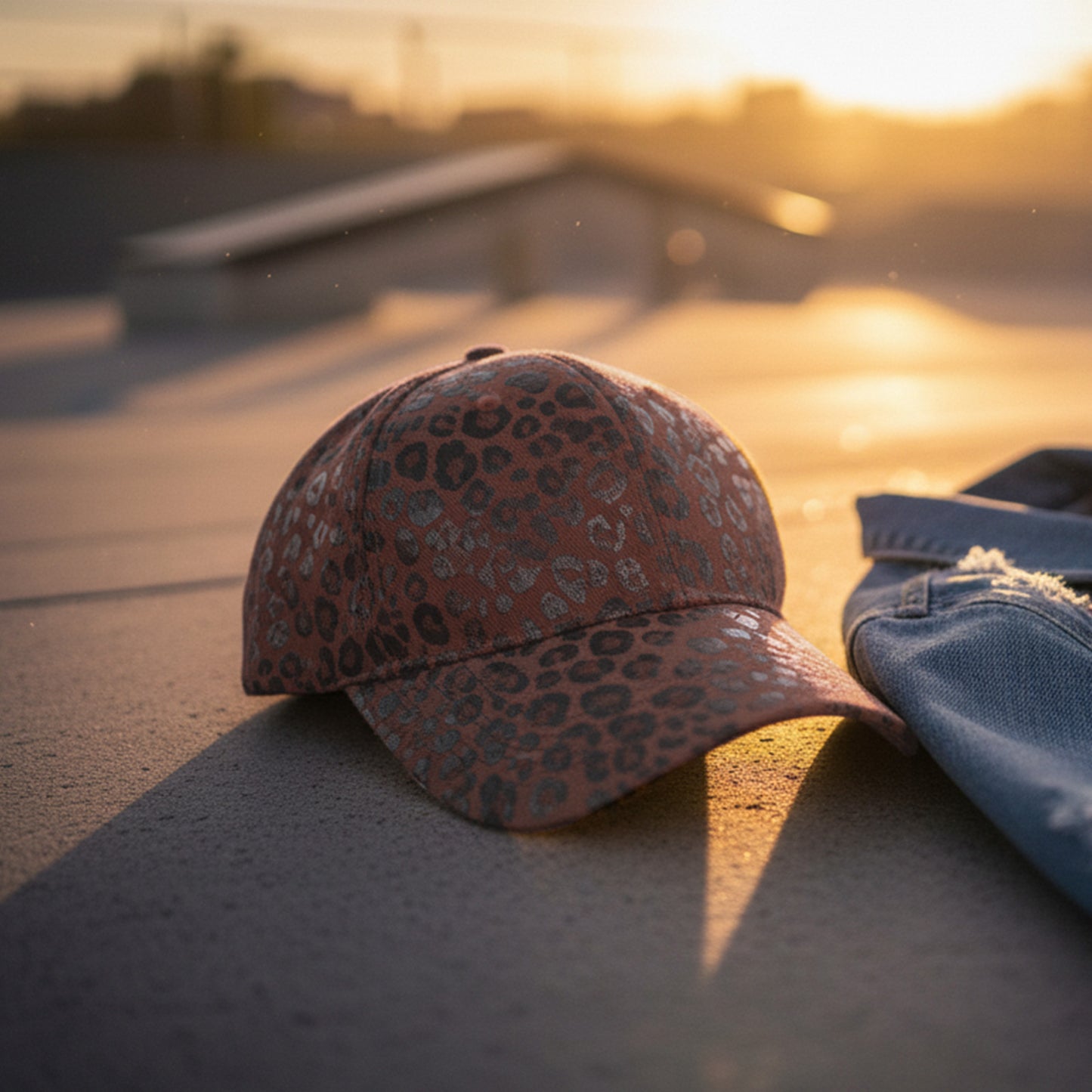 Casquette Leo Spirit Shiny Marron