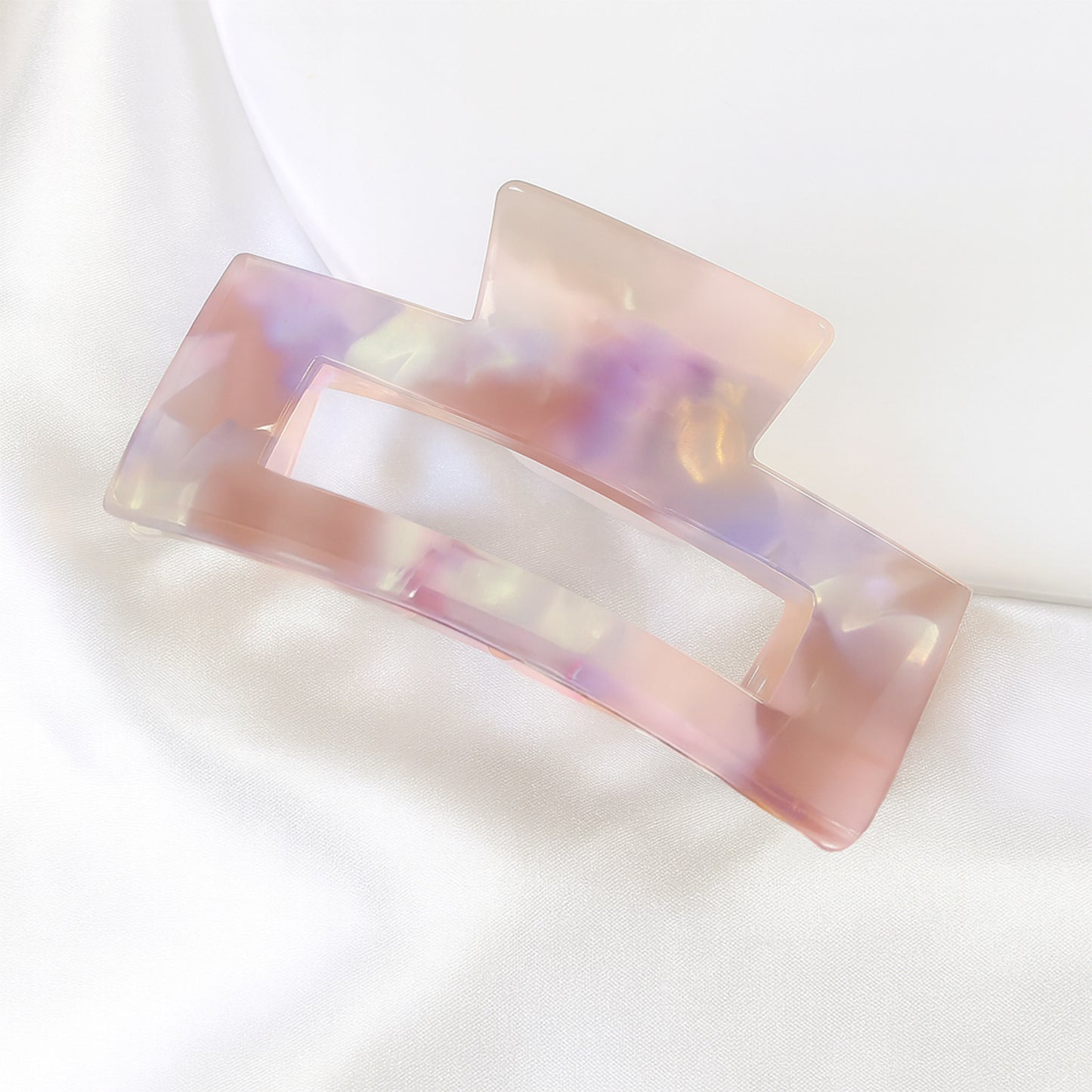 Pince Crabe Douceur d'Iris Rose Lilas