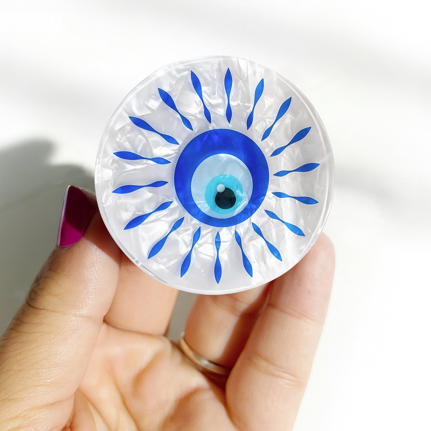 Pince Cheveux Mirage Nazar Sunburst