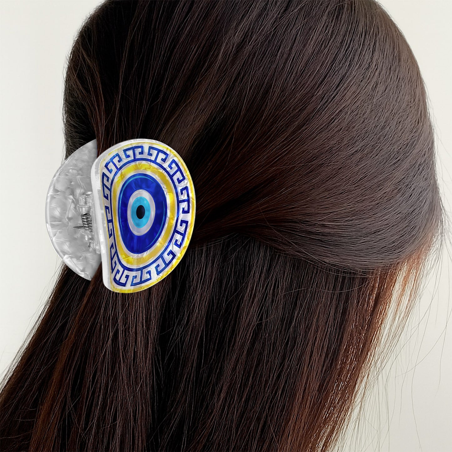 Pince Cheveux Mirage Oculus Bleu