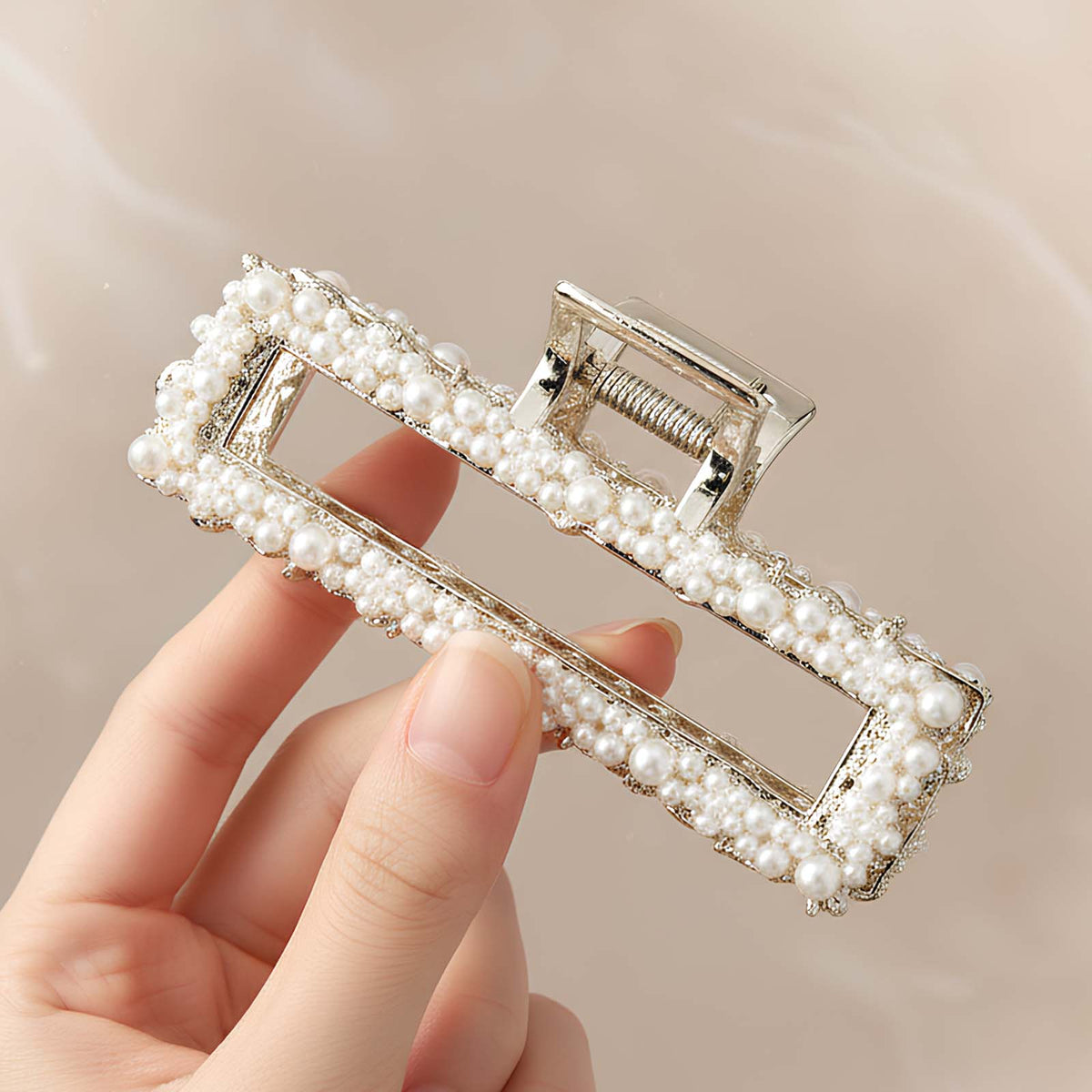 Pince Bijou Perla Royale Glamour Perles et Cristaux