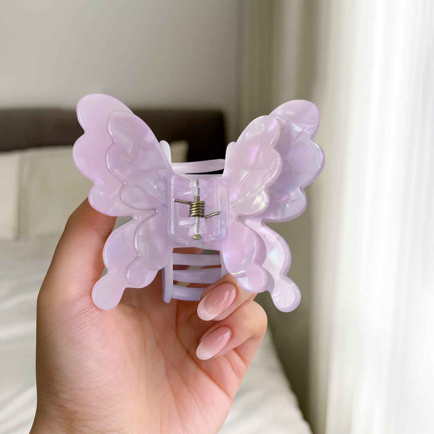 Pince Cheveux Papillon Lilac Haze Violet