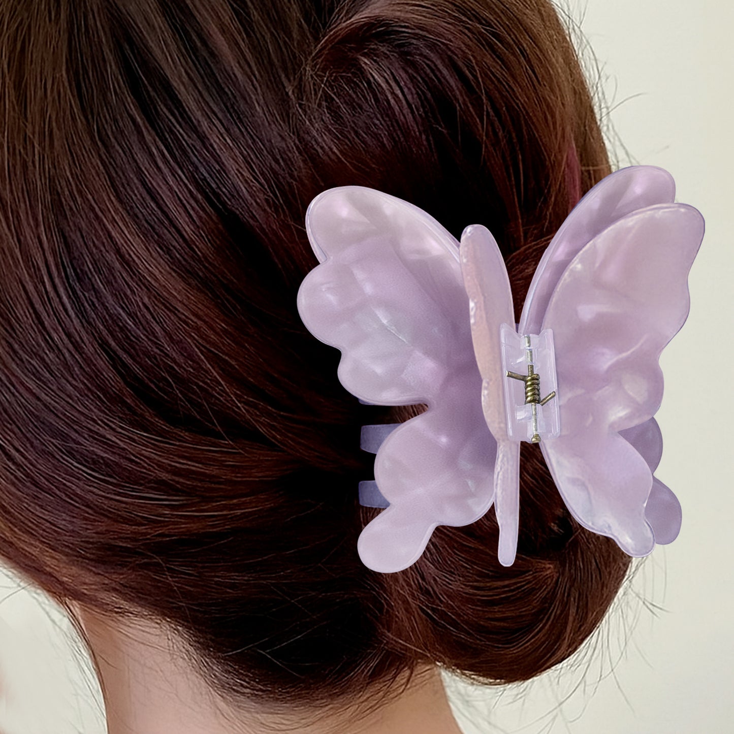 Pince Cheveux Papillon Lilac Haze Violet