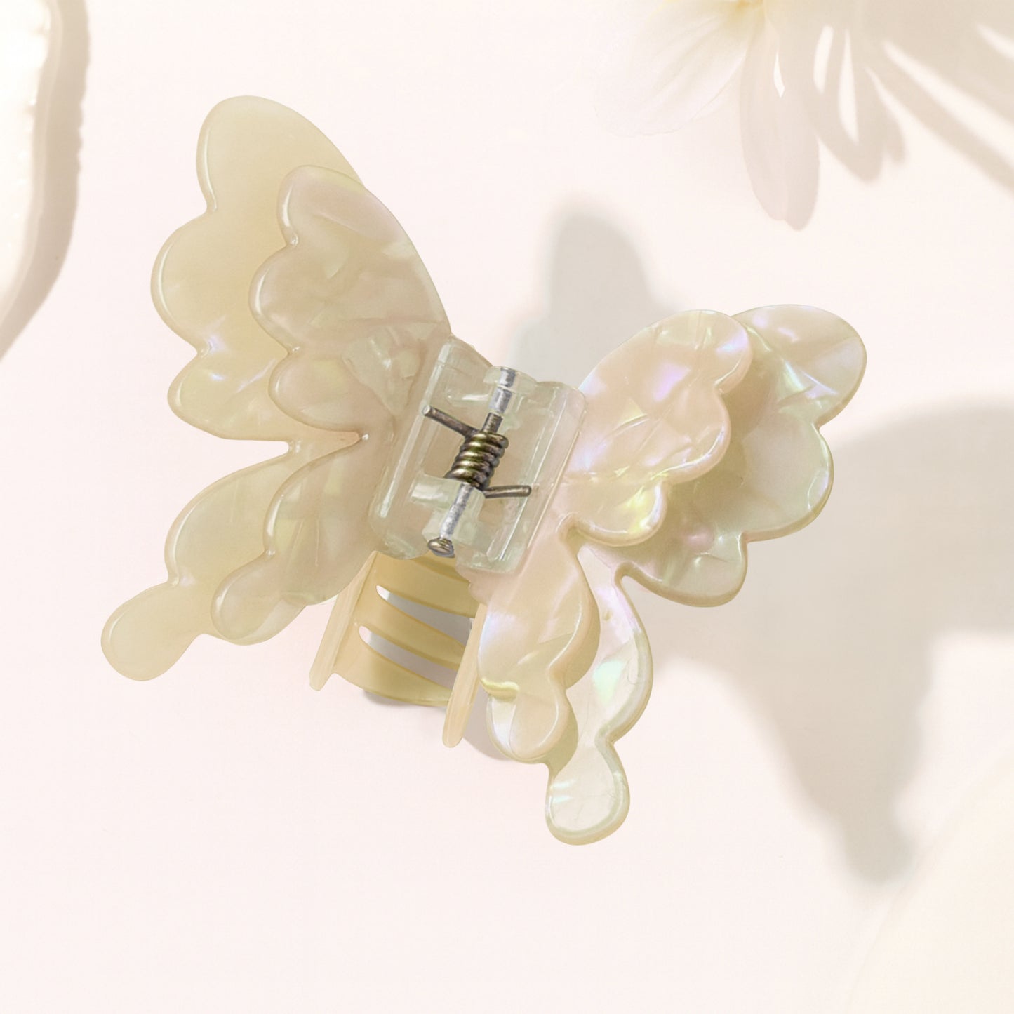 Pince Cheveux Papillon Lilac Haze Jaune