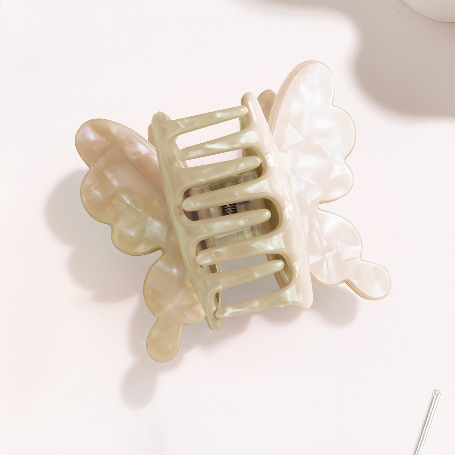 Pince Cheveux Papillon Lilac Haze Jaune