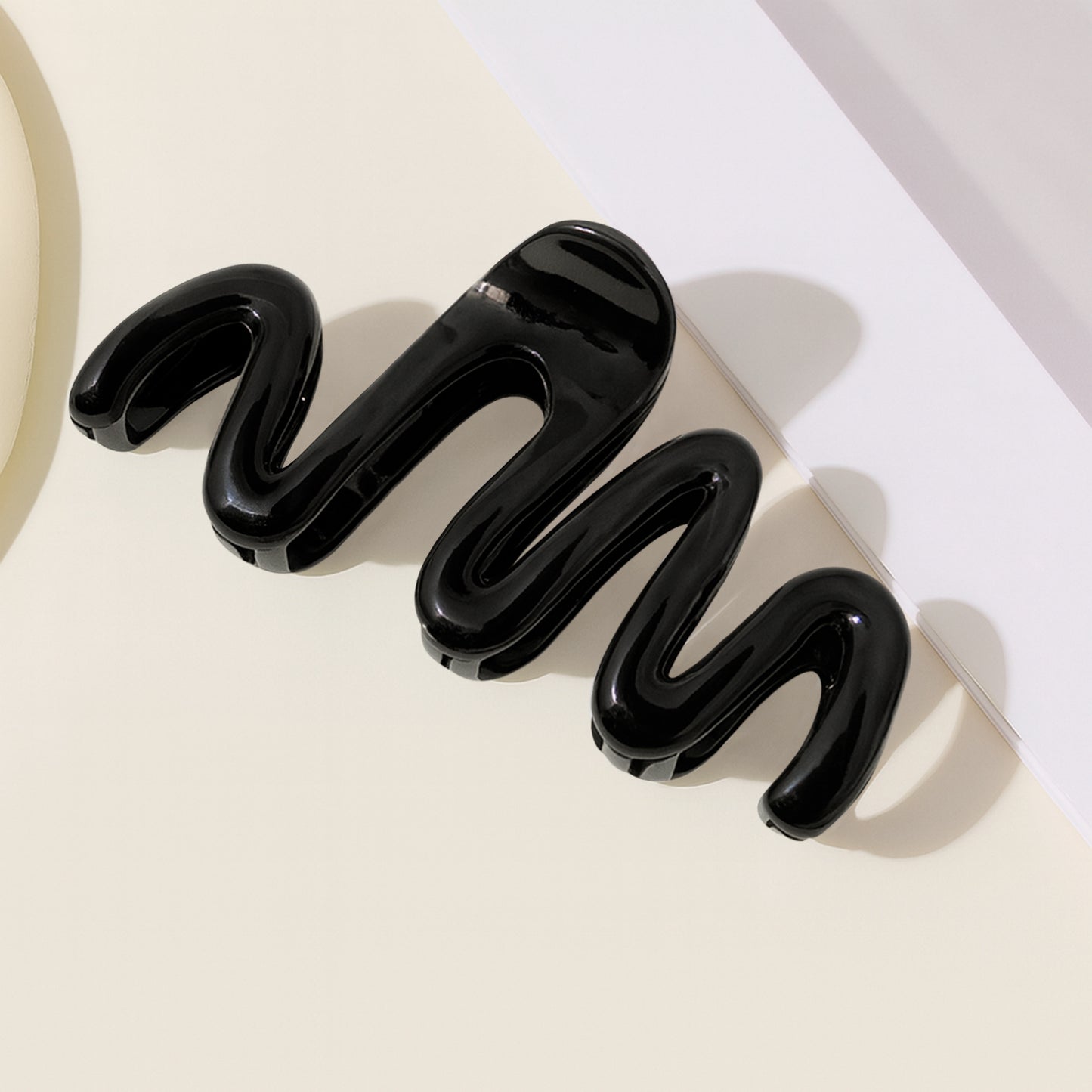 Pince Cheveux Zigzag Twist Vertigo Noir
