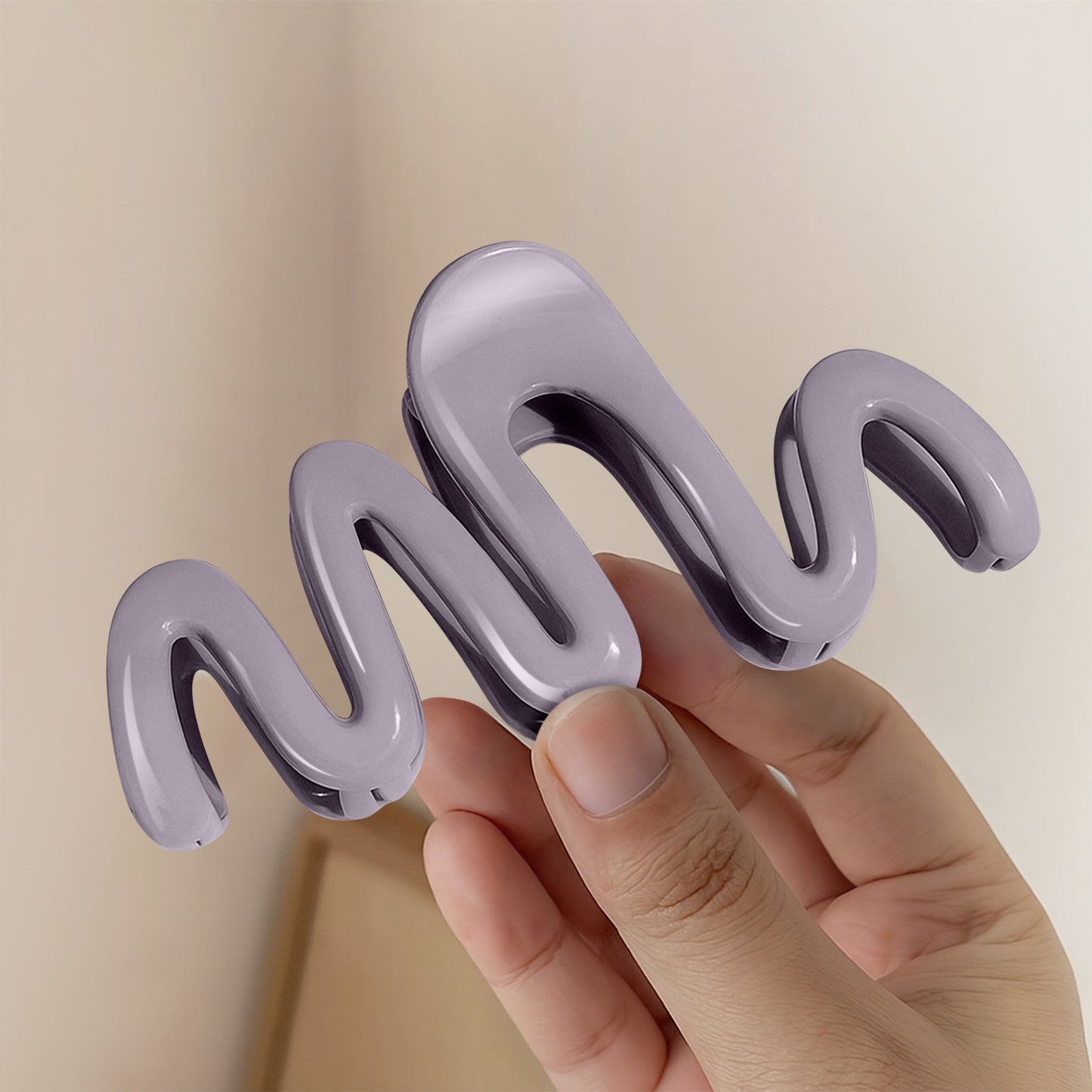 Pince Cheveux Zigzag Twist Vertigo Lavande