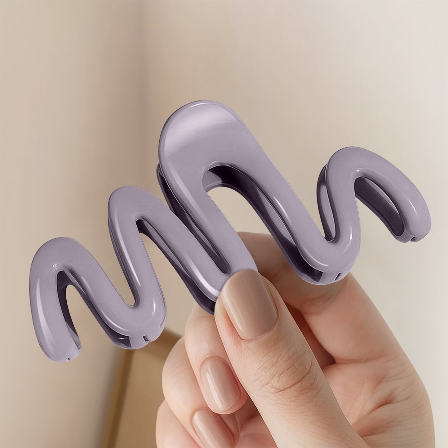 Pince Cheveux Zigzag Twist Vertigo Lavande