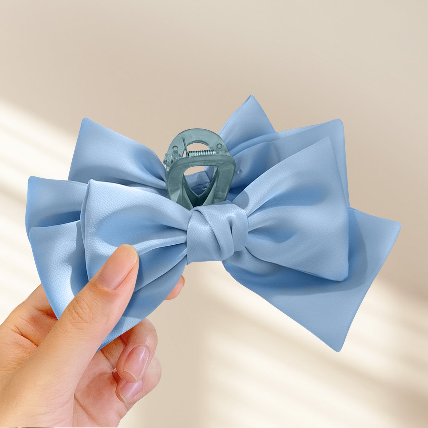 Pince Crabe Silky Touch Bleu