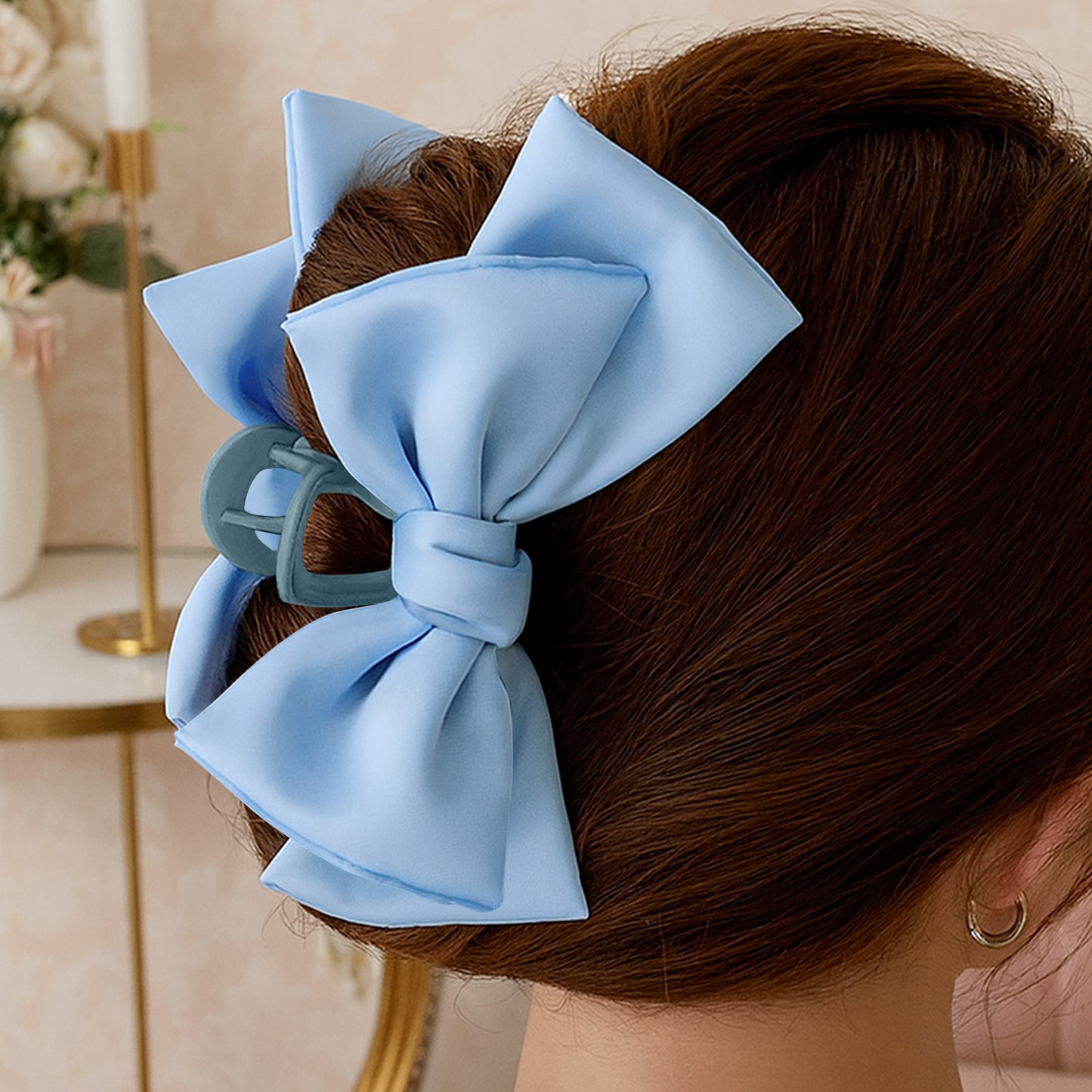 Pince Crabe Silky Touch Bleu