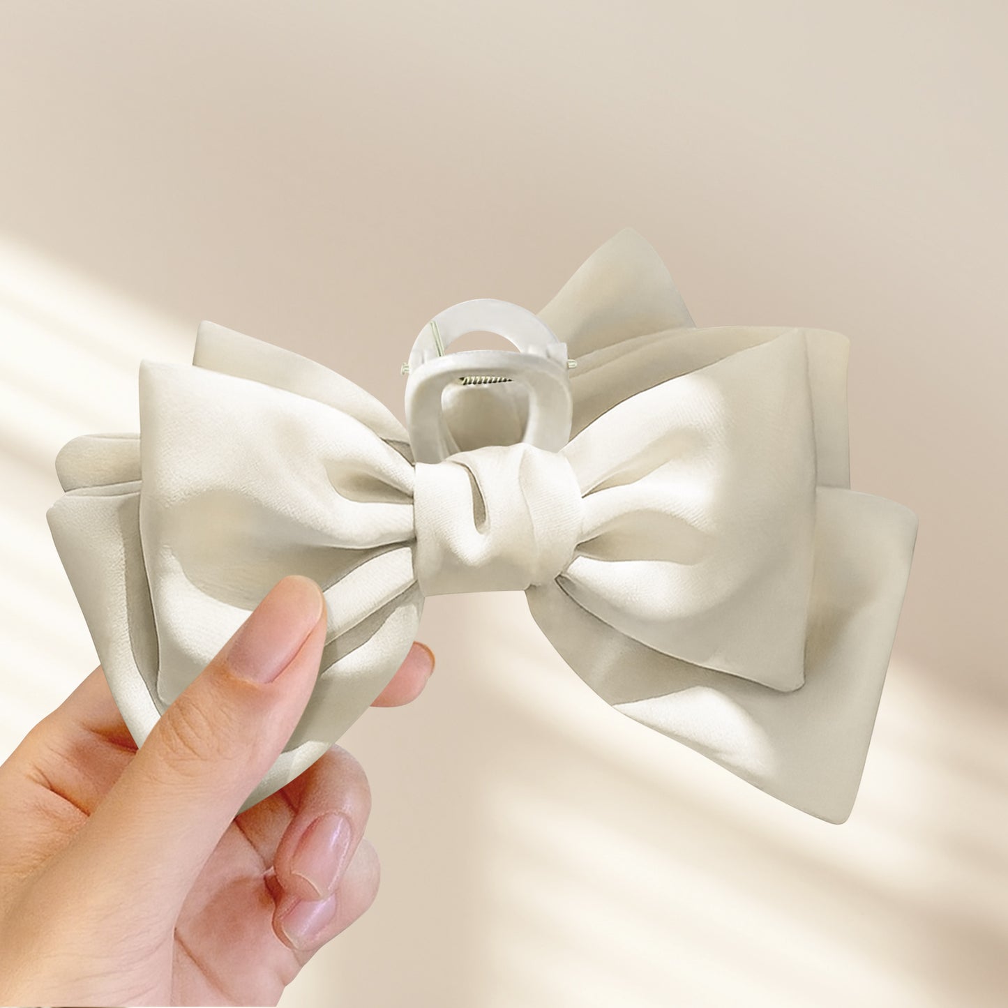 Pince Crabe Silky Touch Blanc