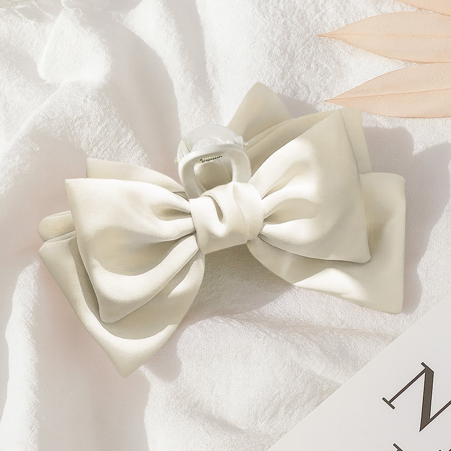 Pince Crabe Silky Touch Blanc