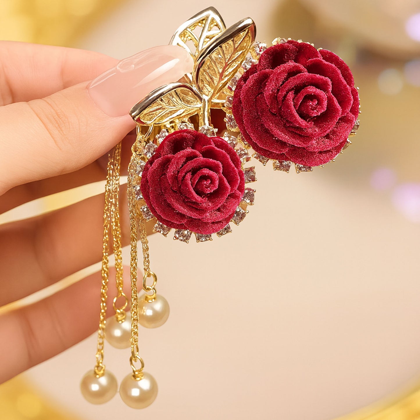 Pince Bijou Crimson Jewel Bordeaux