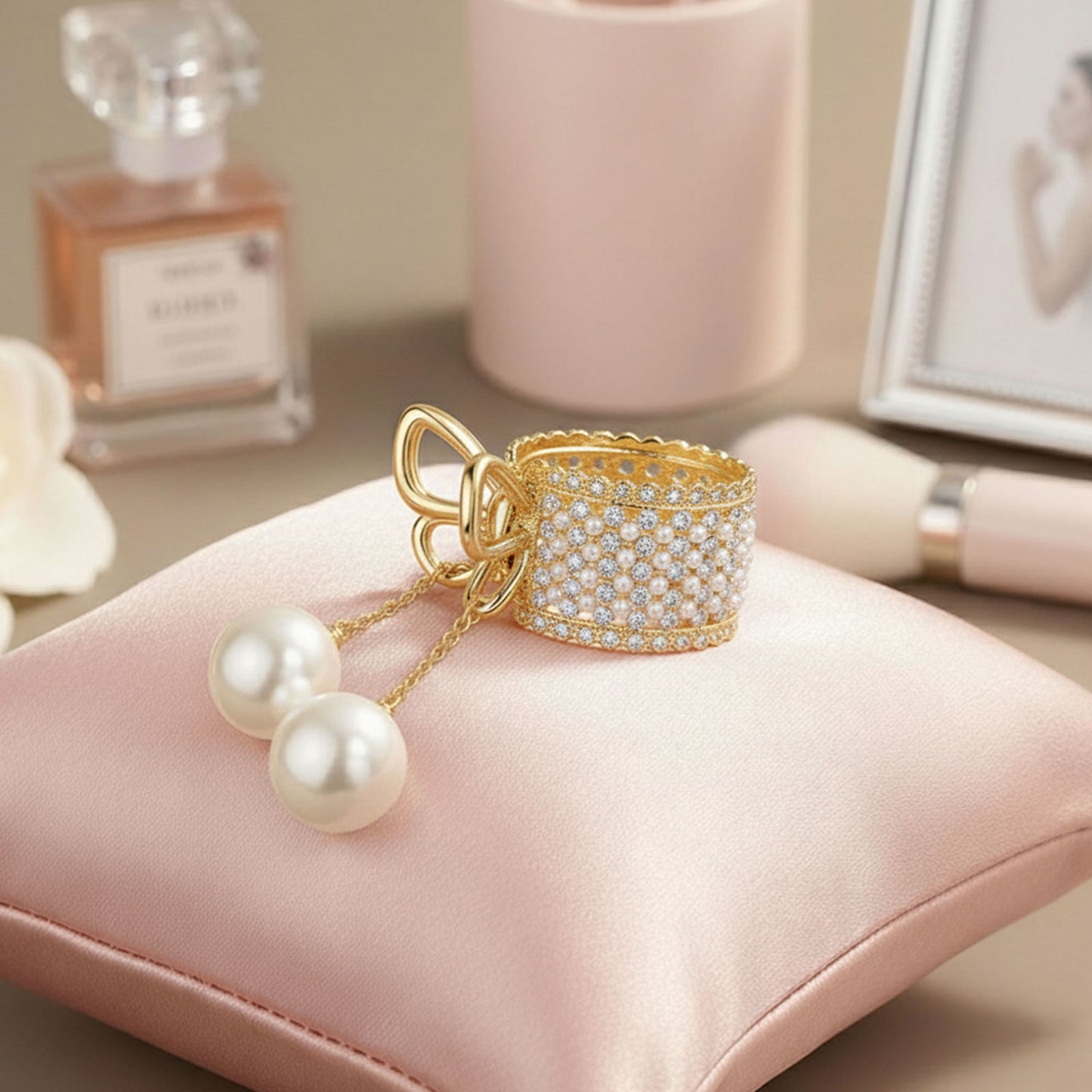Pince Bijou Starlight Charm Blanc