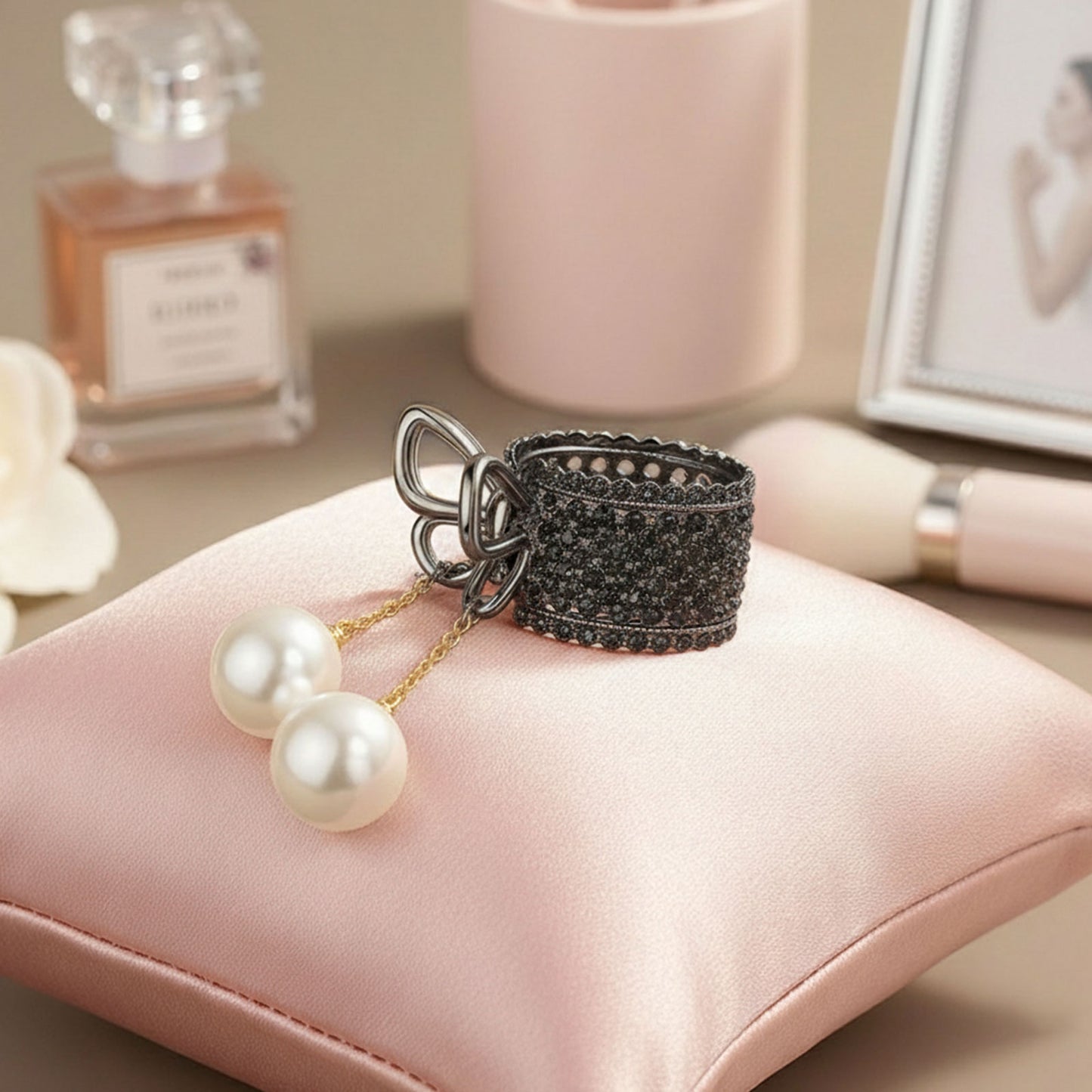 Pince Bijou Starlight Charm Noir