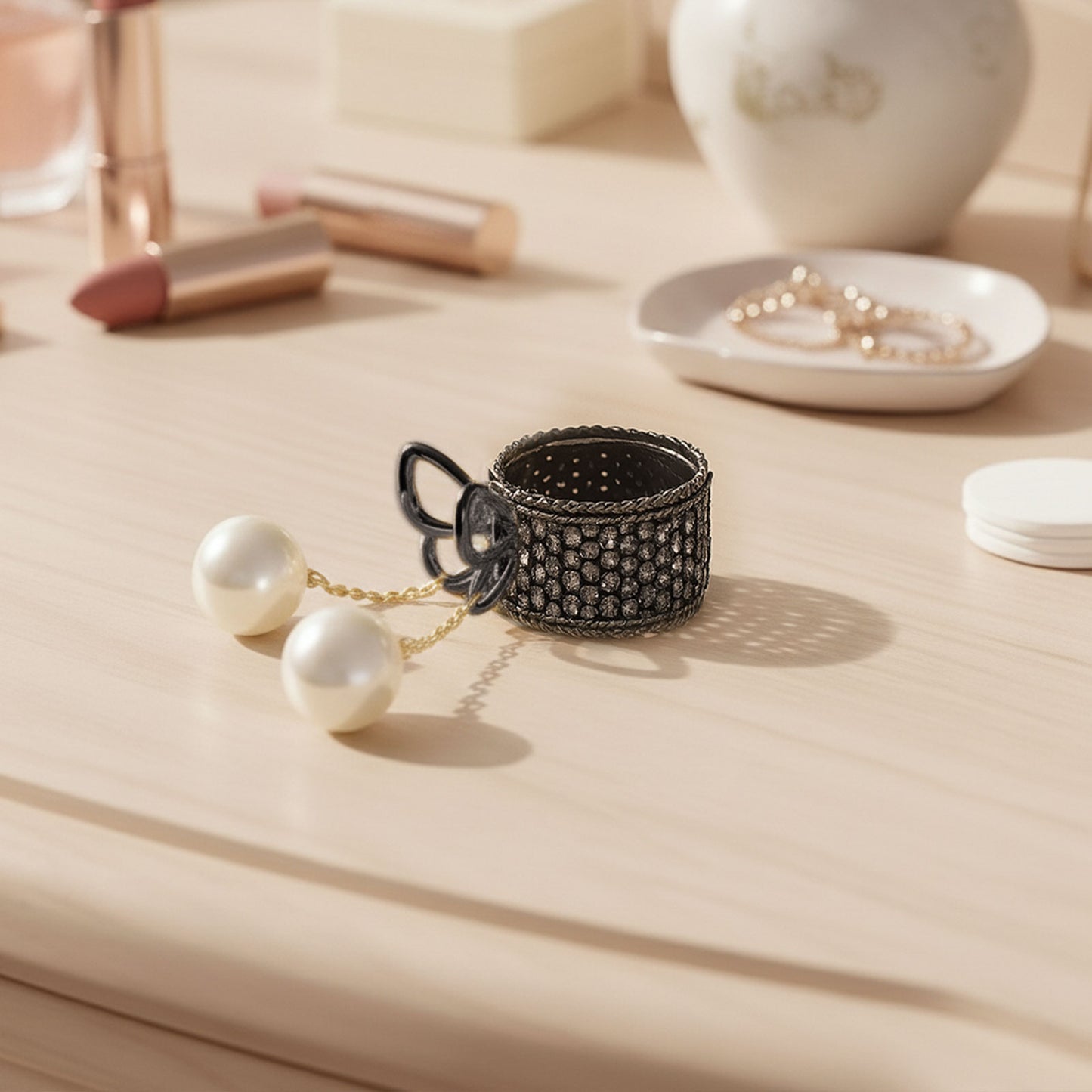 Pince Bijou Starlight Charm Noir