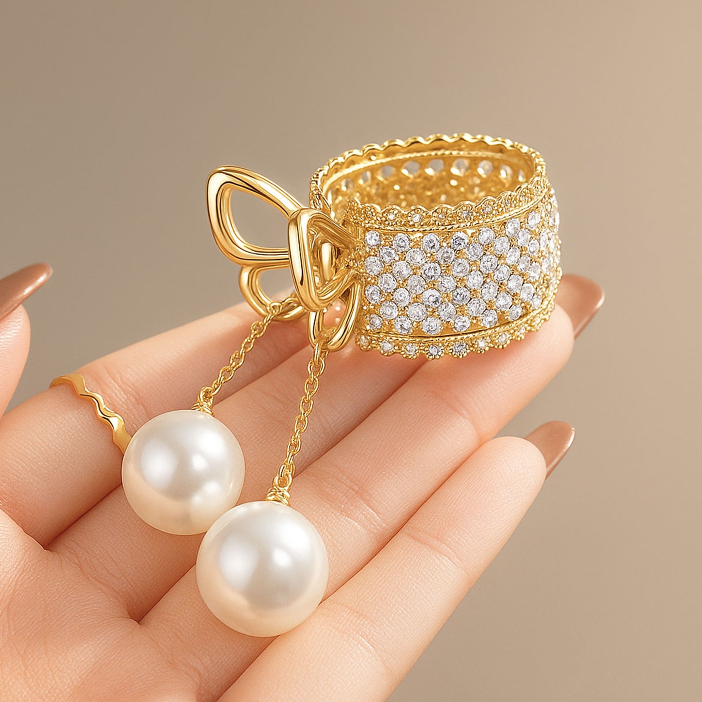Pince Bijou Starlight Charm Doré