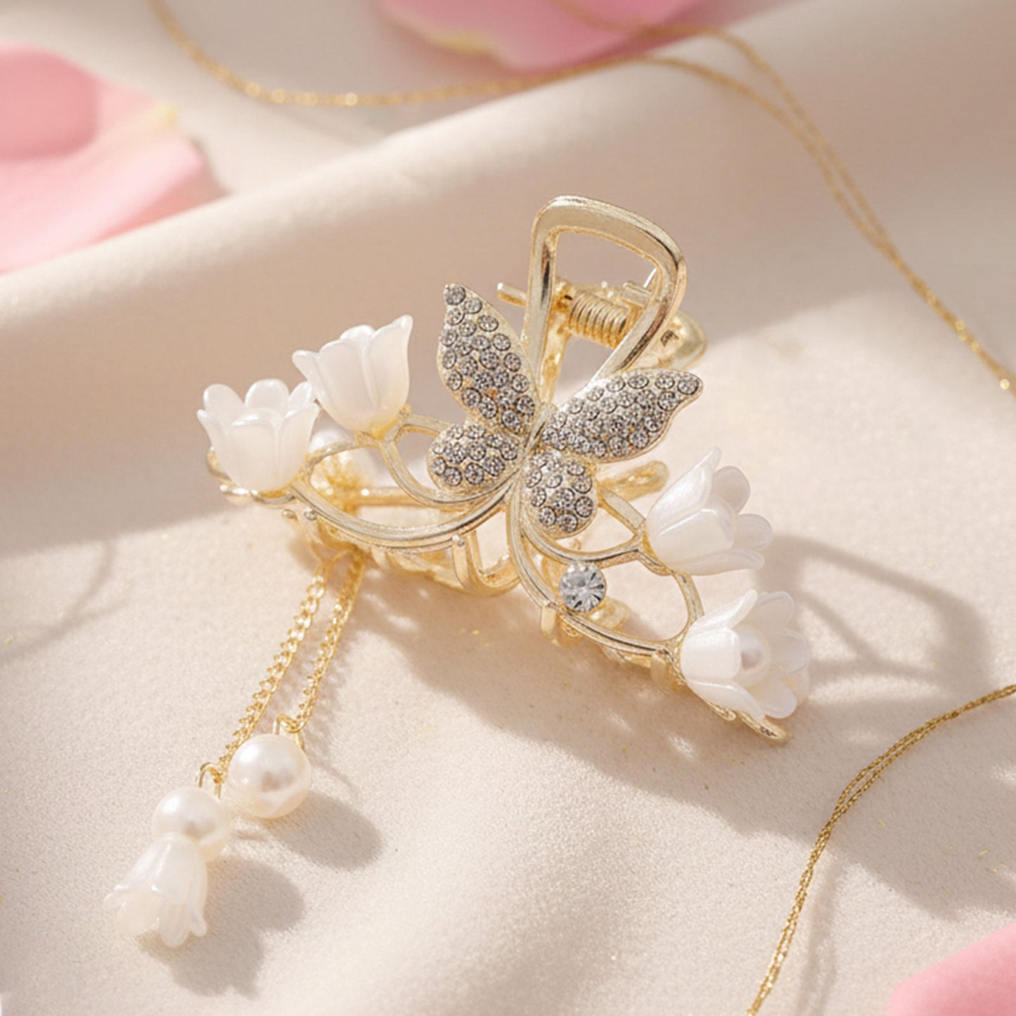 Pince Bijou Pearl Orchid Banc