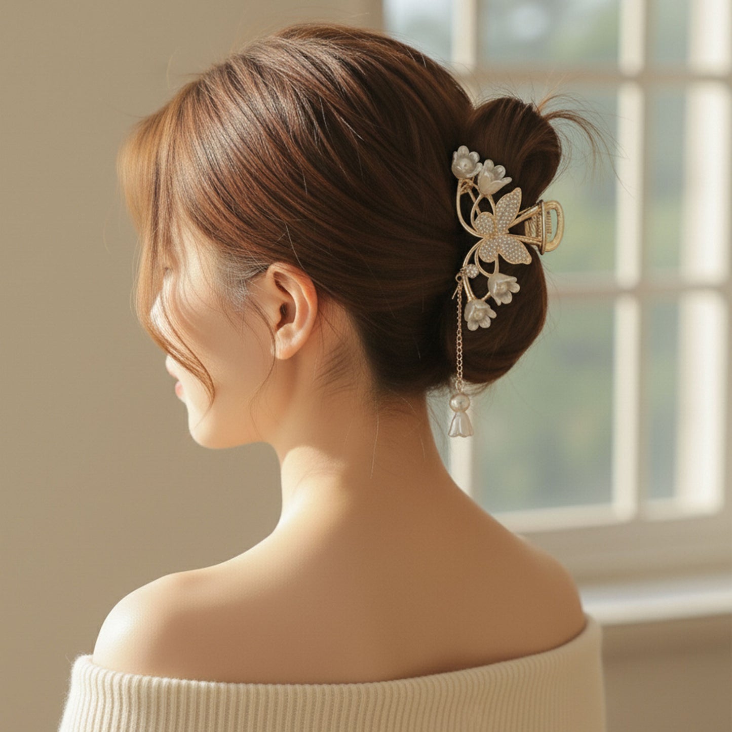 Pince Bijou Pearl Orchid Banc