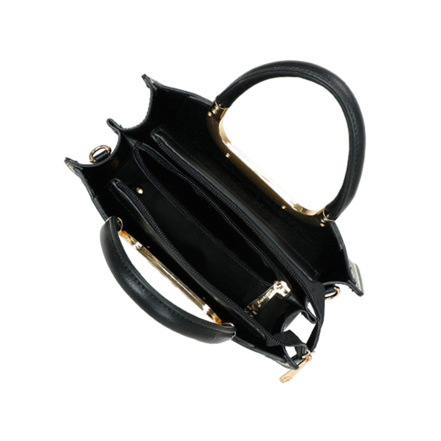 Sac à Main Imprimé Monogramme Le Reflet Noir