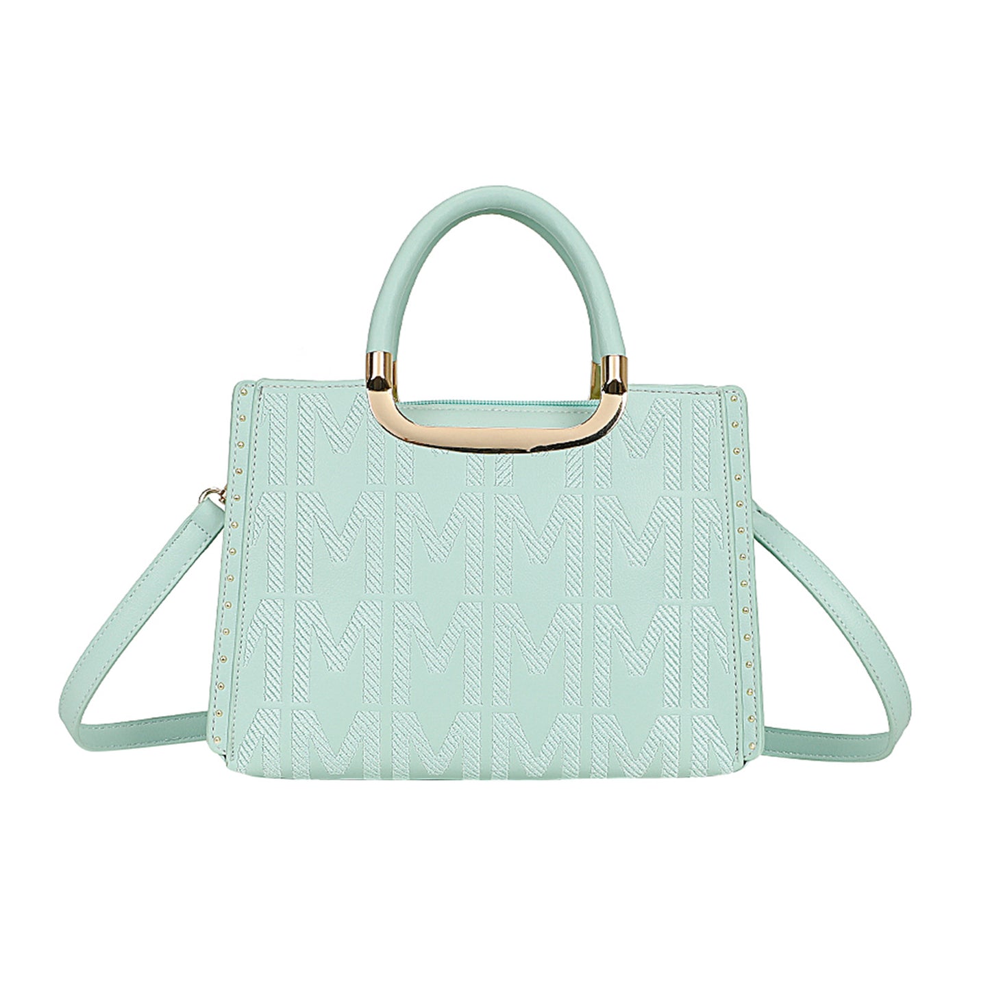 Sac à Main Imprimé Monogramme Le Reflet Vert