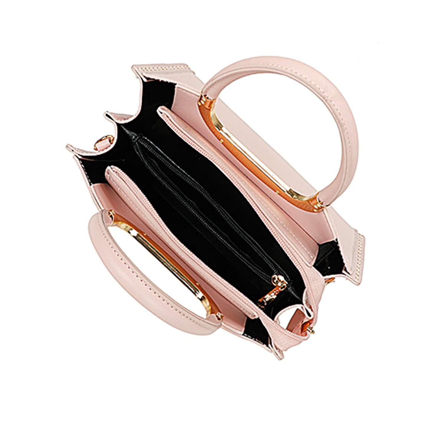 Sac à Main Imprimé Monogramme Le Reflet Rose