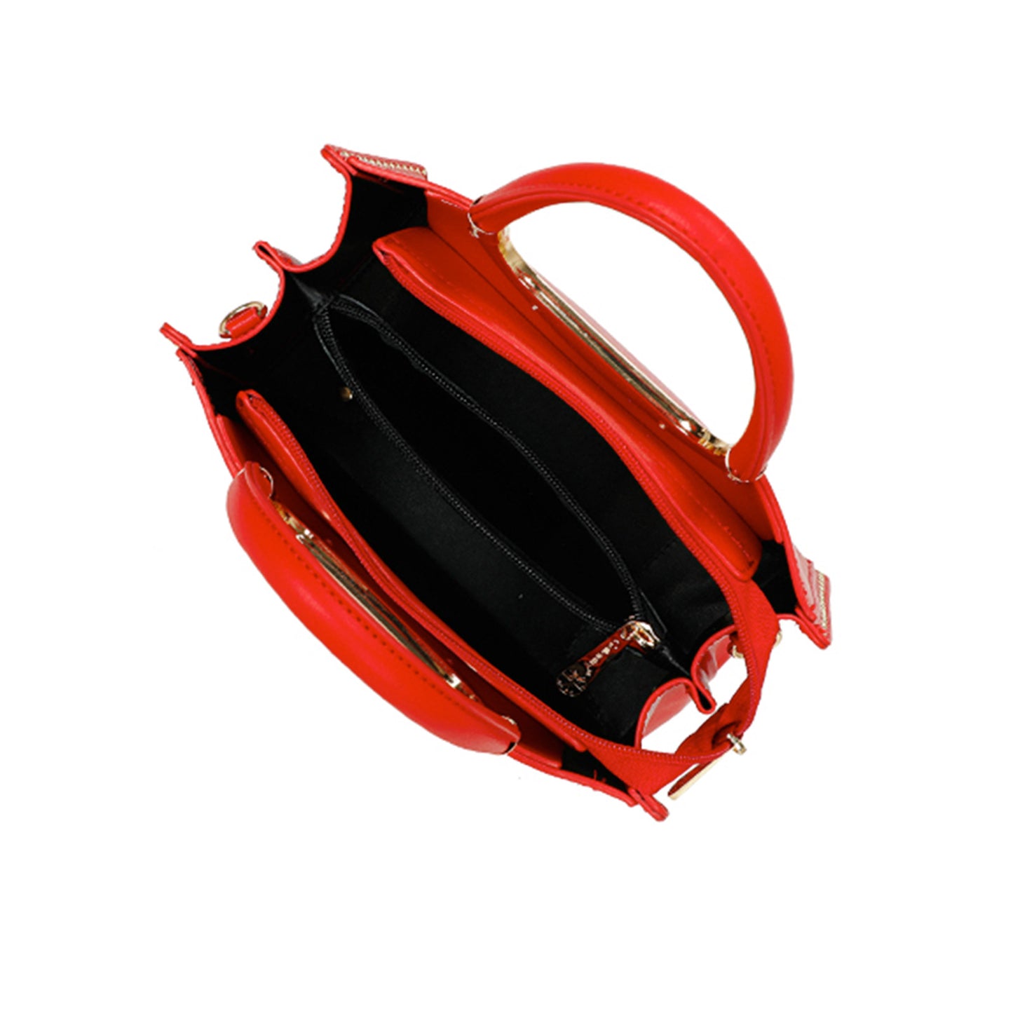 Sac à Main Imprimé Monogramme Le Reflet Rouge