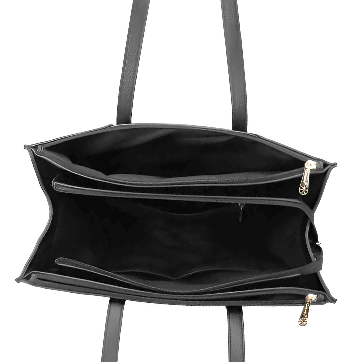 Sac Cabas Porté Épaule en Similicuir Le Classique Noir