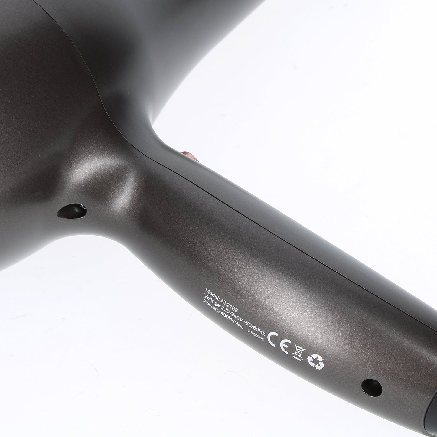 Sèche-cheveux Professionnel LinQ Noir Carbone avec Embout Amovible