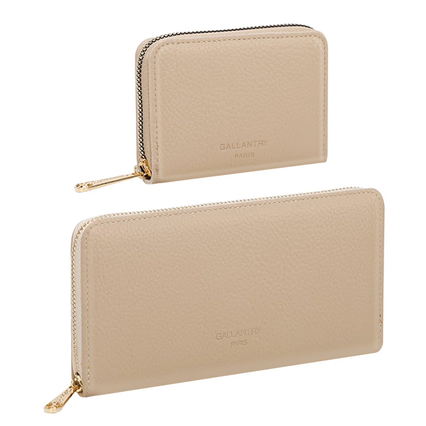 Coffret Duo de Portefeuille et Porte-cartes Le Quotidien Rose