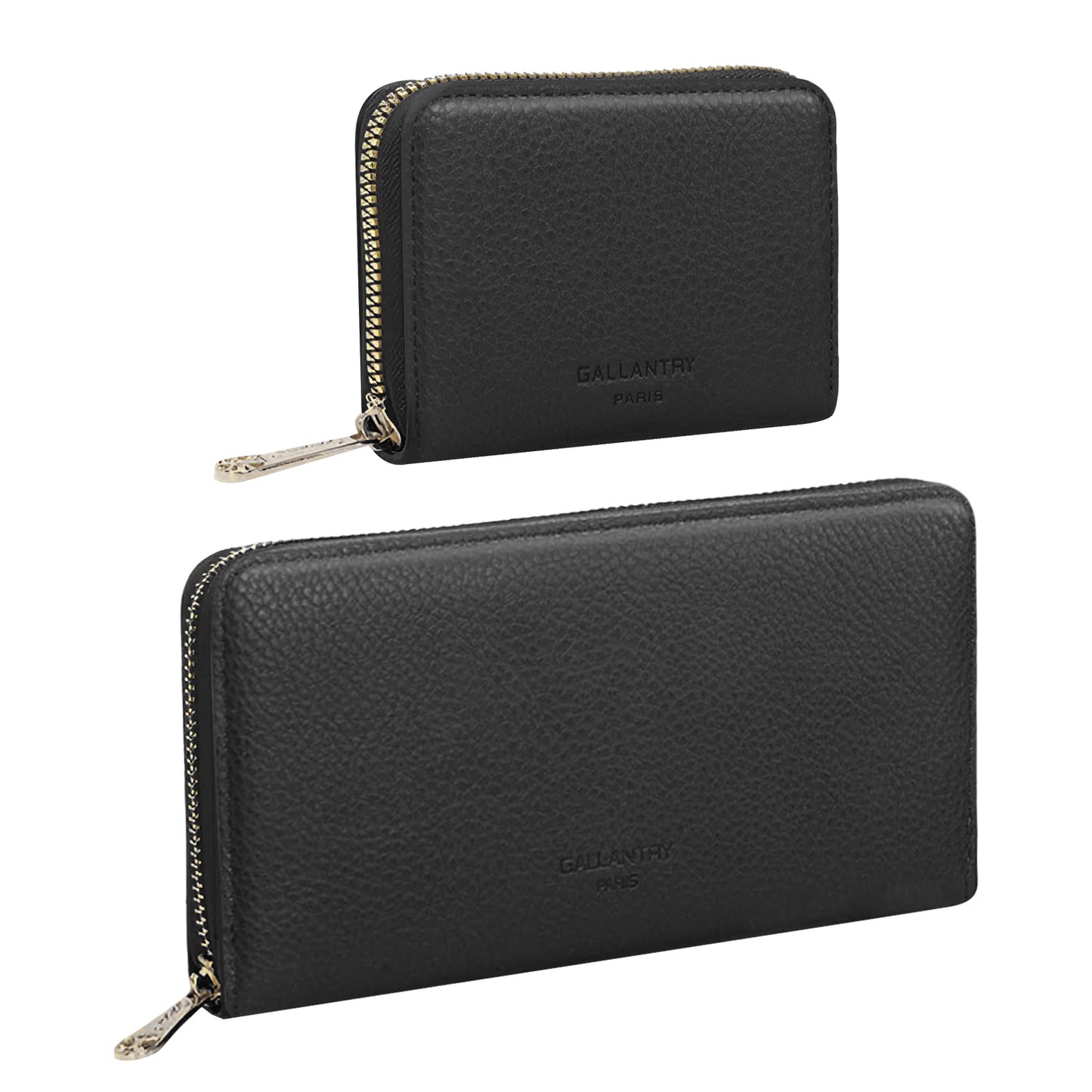 Coffret Duo de Portefeuille et Porte-cartes Le Quotidien Noir