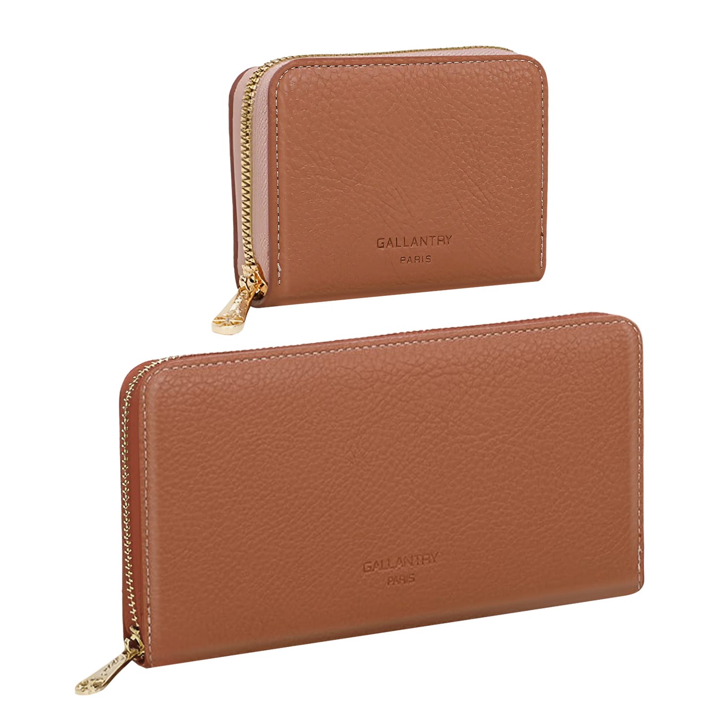 Coffret Duo de Portefeuille et Porte-cartes Le Quotidien Taupe