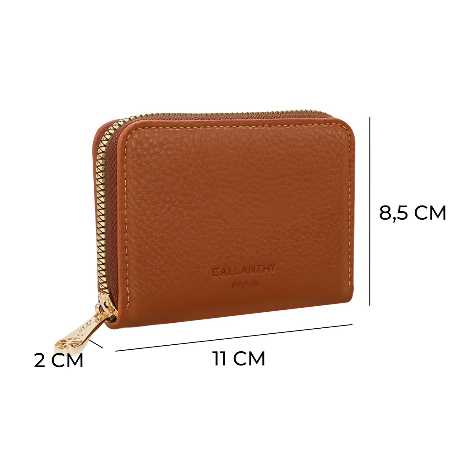Coffret Duo de Portefeuille et Porte-cartes Le Quotidien Marron