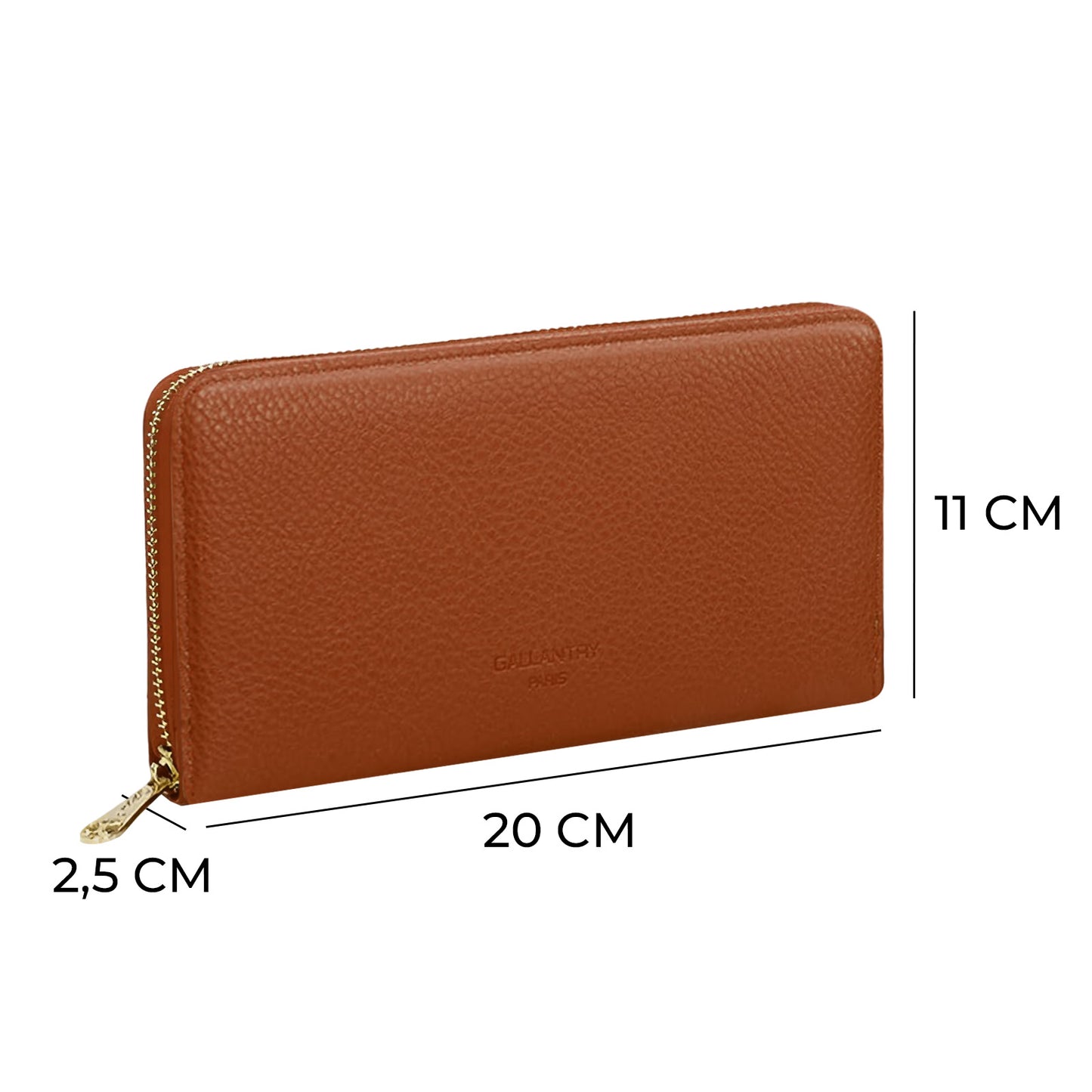 Coffret Duo de Portefeuille et Porte-cartes Le Quotidien Marron