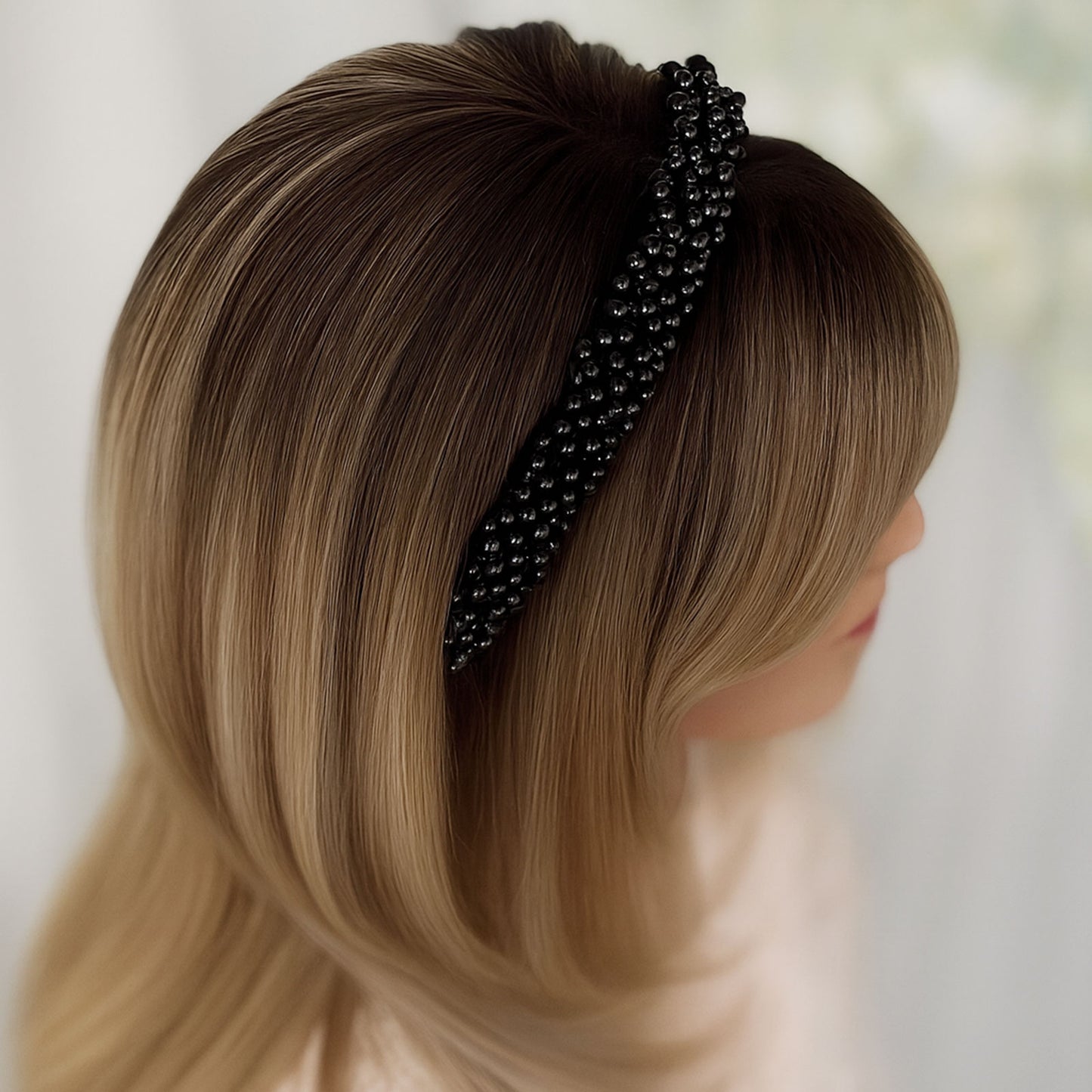 Serre-tête Bijou Ember Perles de Minuit