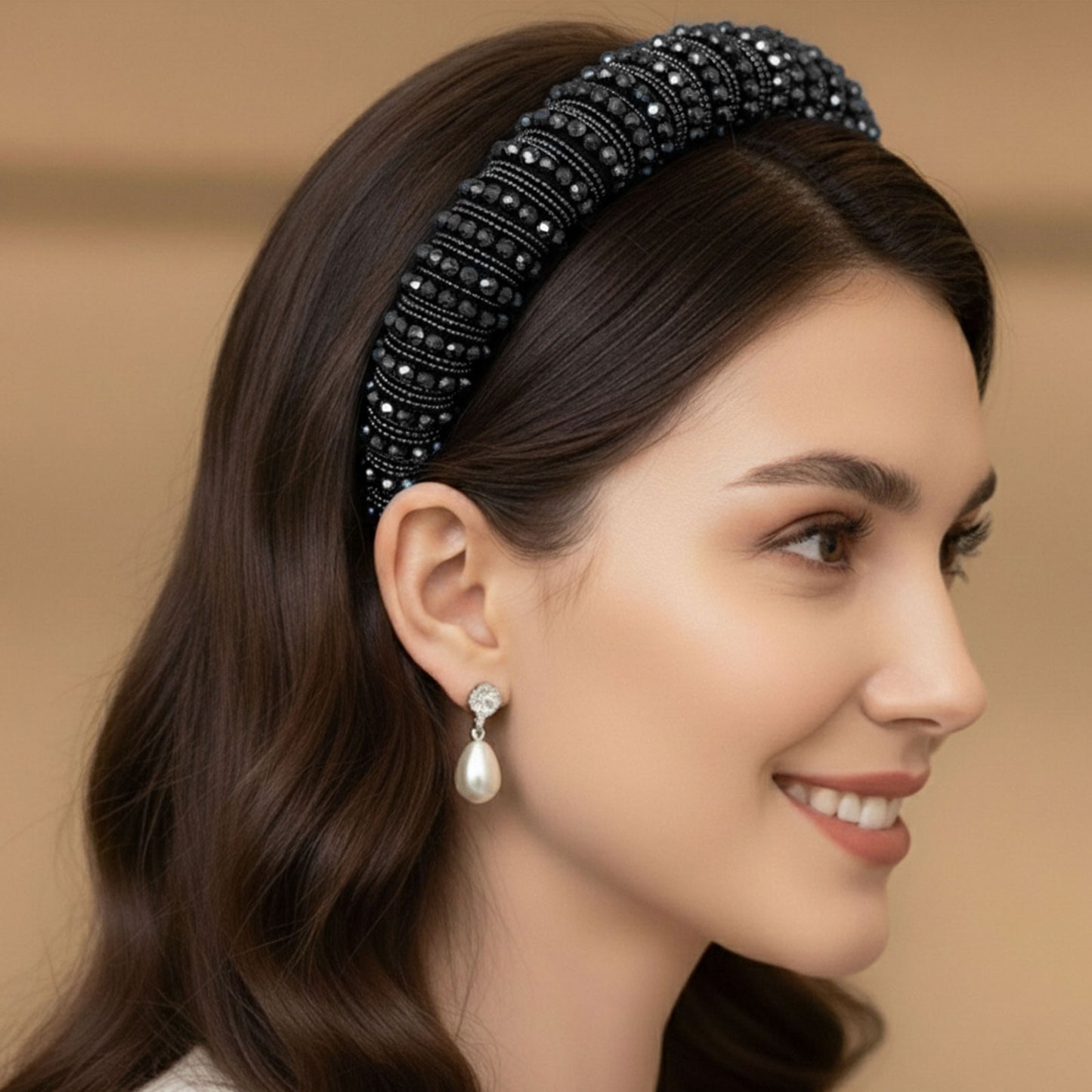 Serre-tête Large Angie Midnight Star