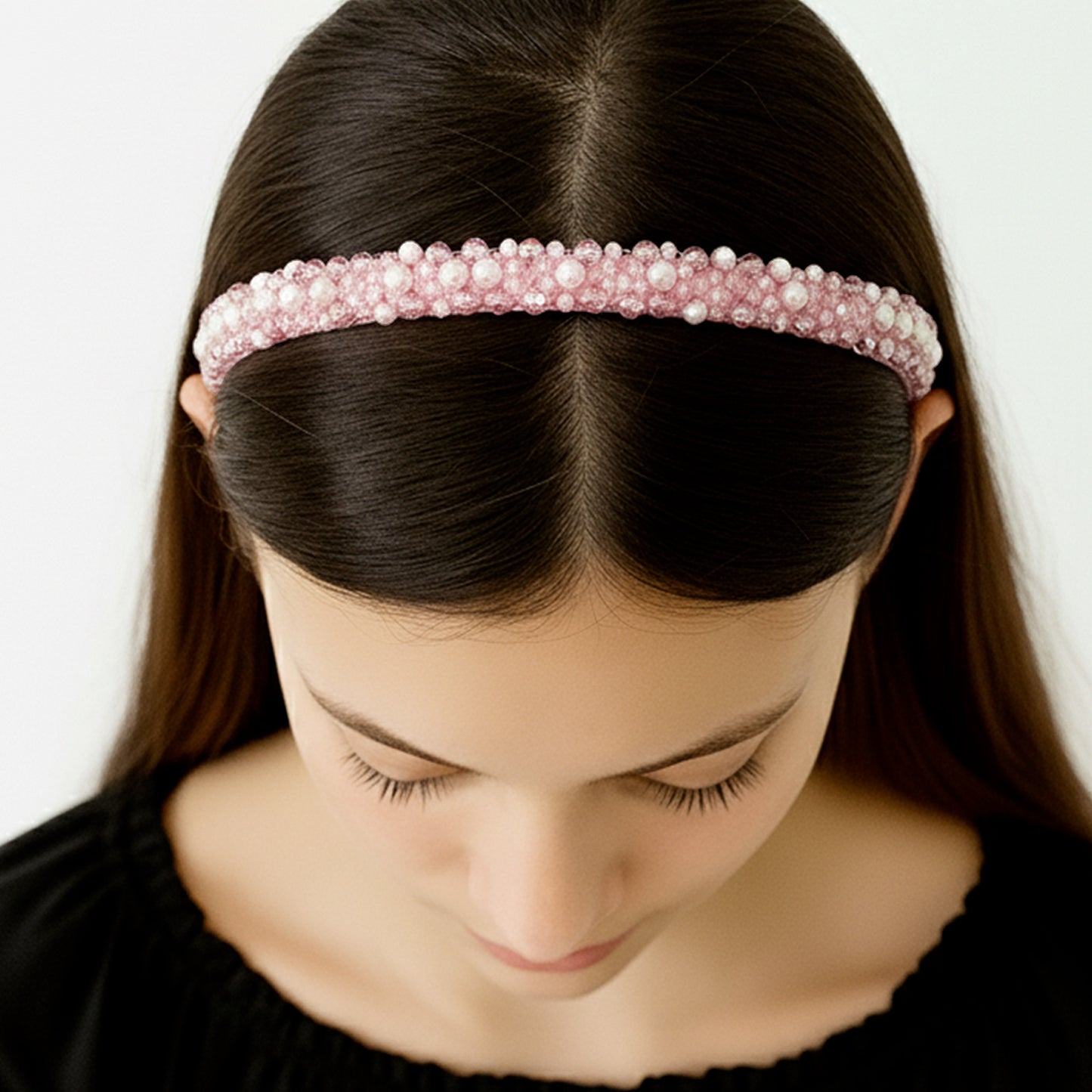 Serre-tête Bijou Angie Light Blush