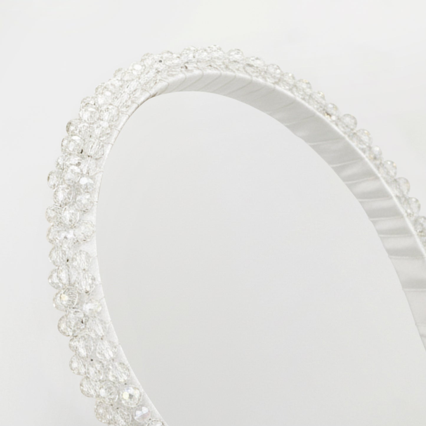 Serre-tête Bijou Onyx Neige Givrée