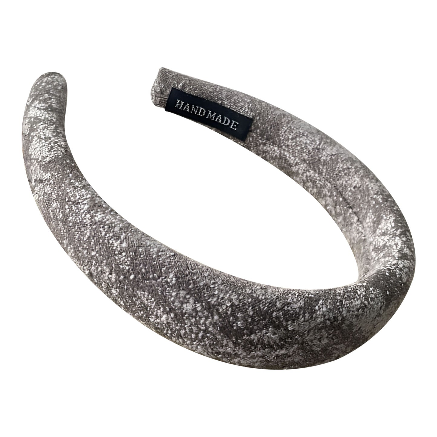 Serre-tête Large en Maille Esme Gris