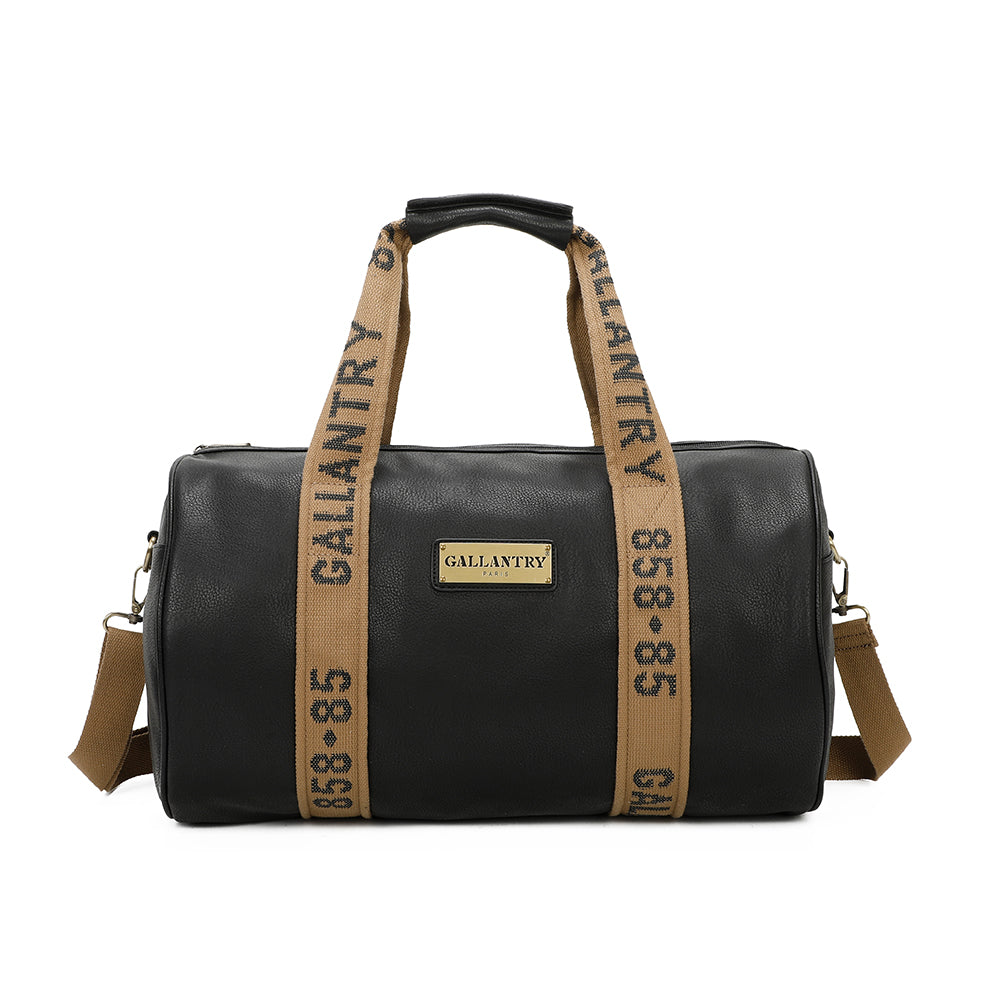 Sac Weekender Urbain en Simililcuir Latitude 858 Noir