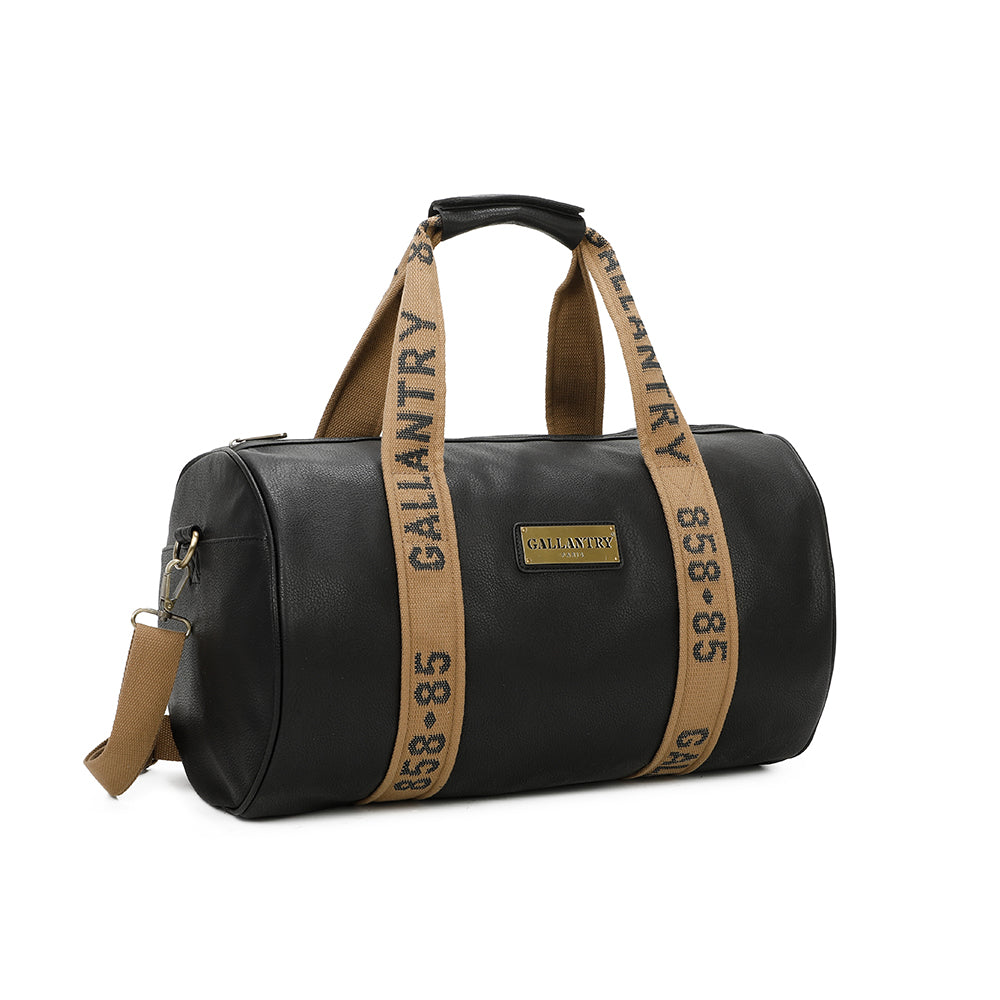 Sac Weekender Urbain en Simililcuir Latitude 858 Noir