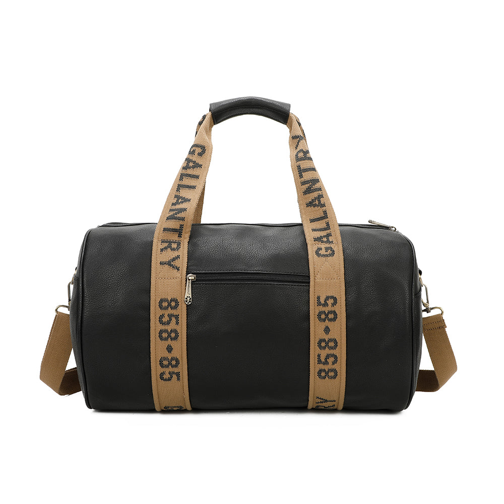 Sac Weekender Urbain en Simililcuir Latitude 858 Noir