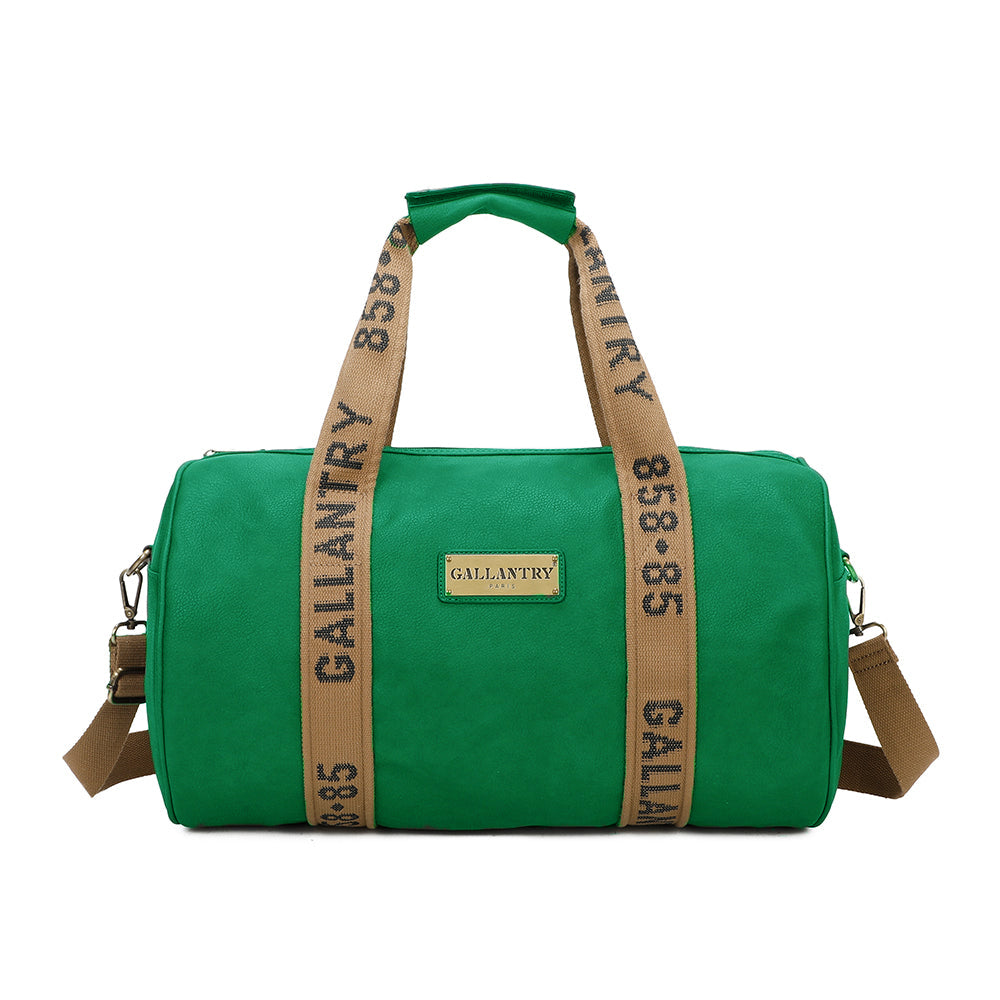 Sac Weekender Urbain en Simililcuir Latitude 858 Vert