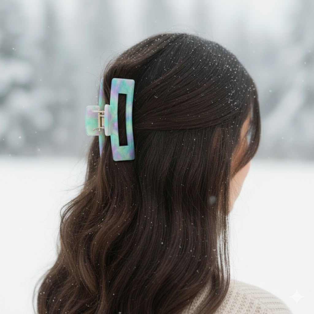 Pince Crabe Aquarelle Marbrée Pastel