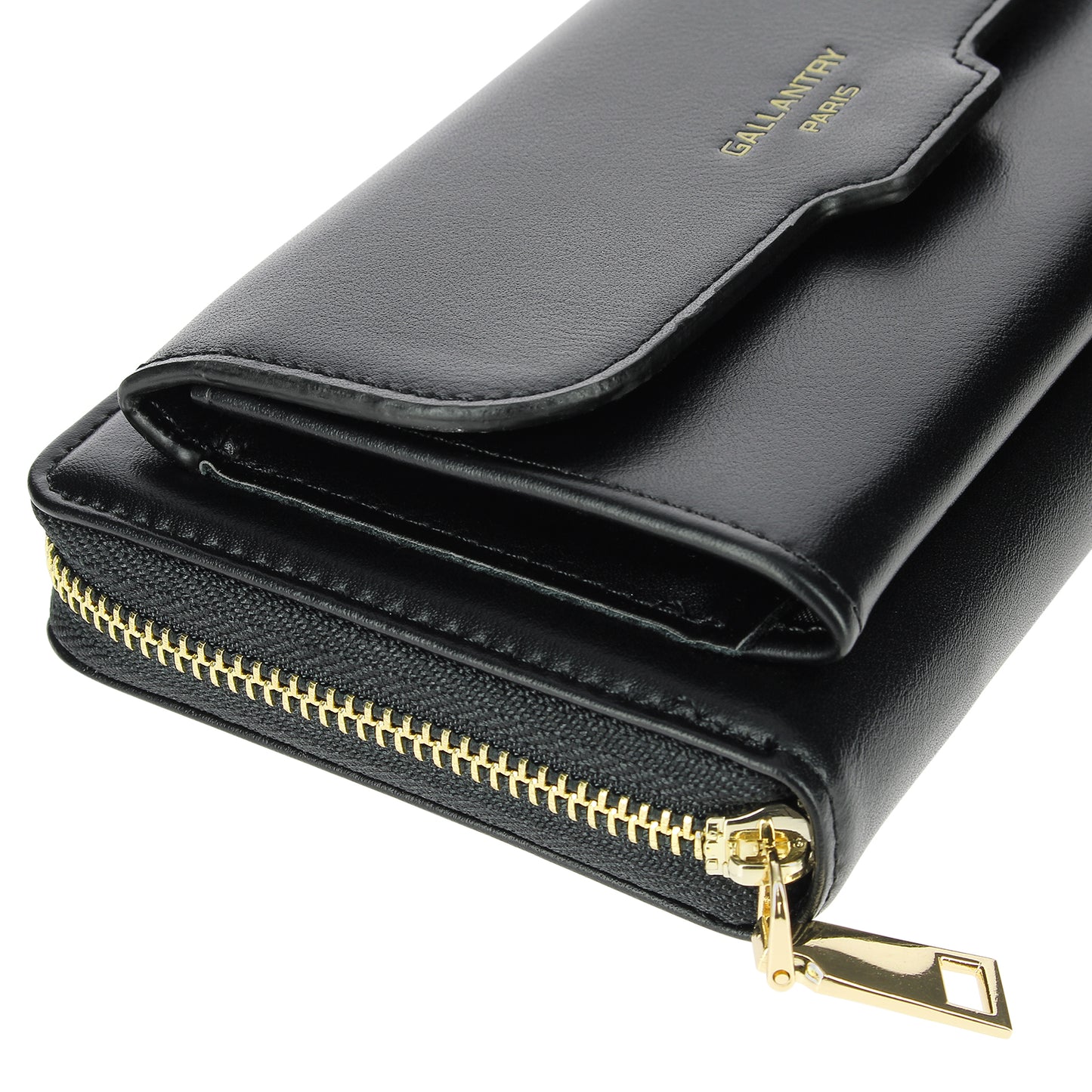 Pochette de Ville Zippée à Bandoulière La Stèle Noir