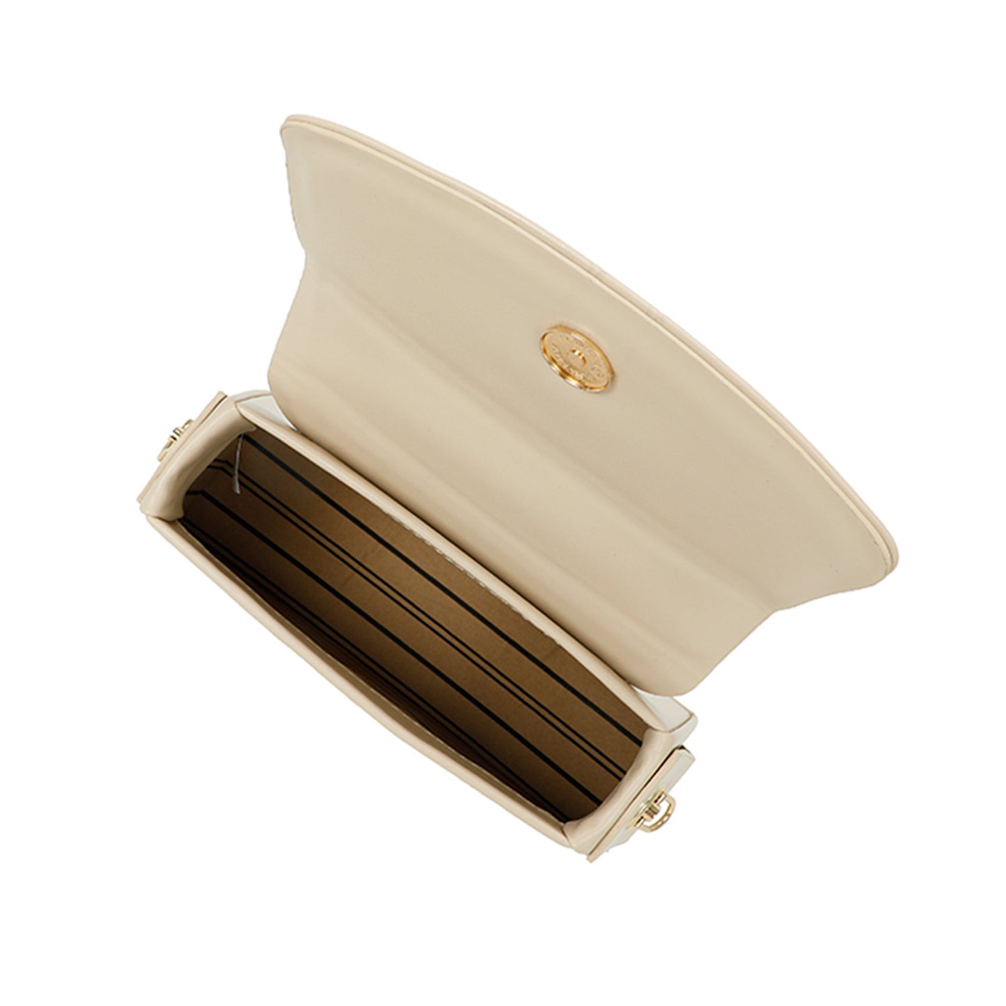 Sac Baguette à Épaule Bandoulière La Discrétion Beige