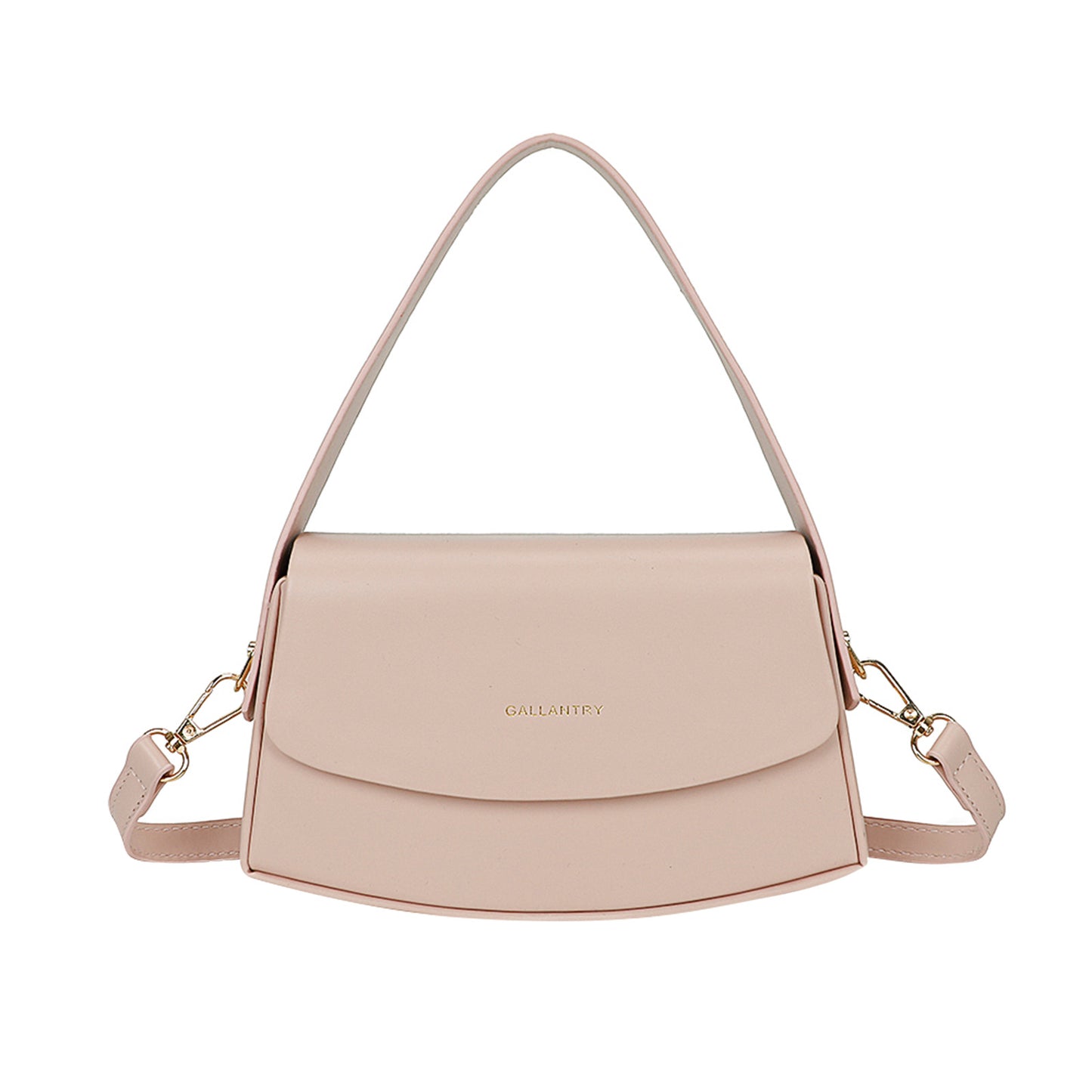 Sac Baguette à Épaule Bandoulière La Discrétion Rose