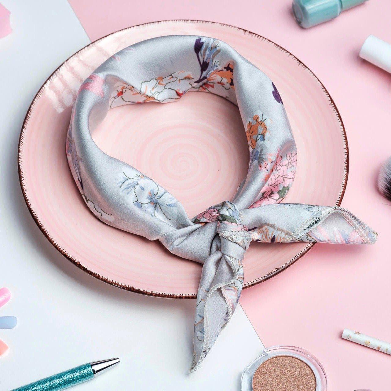 bandana cheveux fleurs